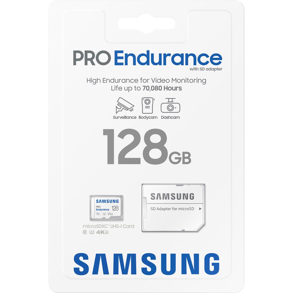 Samsung Speicherkarte »microSD PRO Endurance«, (Class 10 100 MB/s Lesegeschwindigkeit)