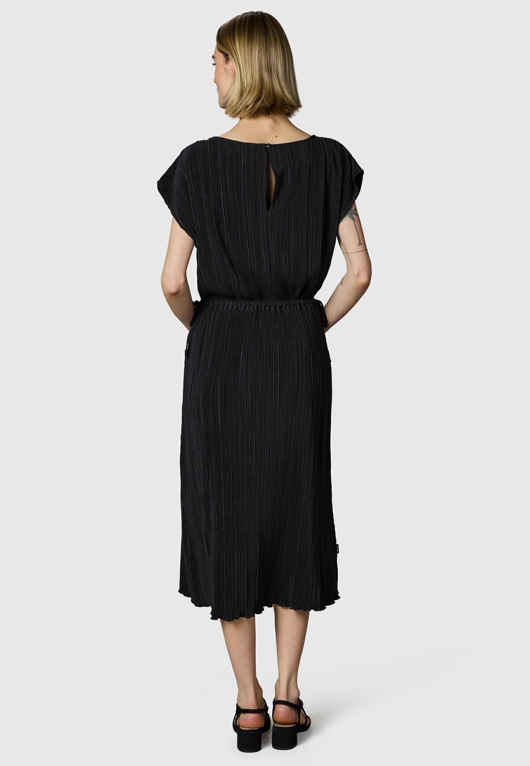 Ragwear Plisseekleid »Galit YOUMODO« Ohne Taschen Lockeres Plissee-Sommerkleid