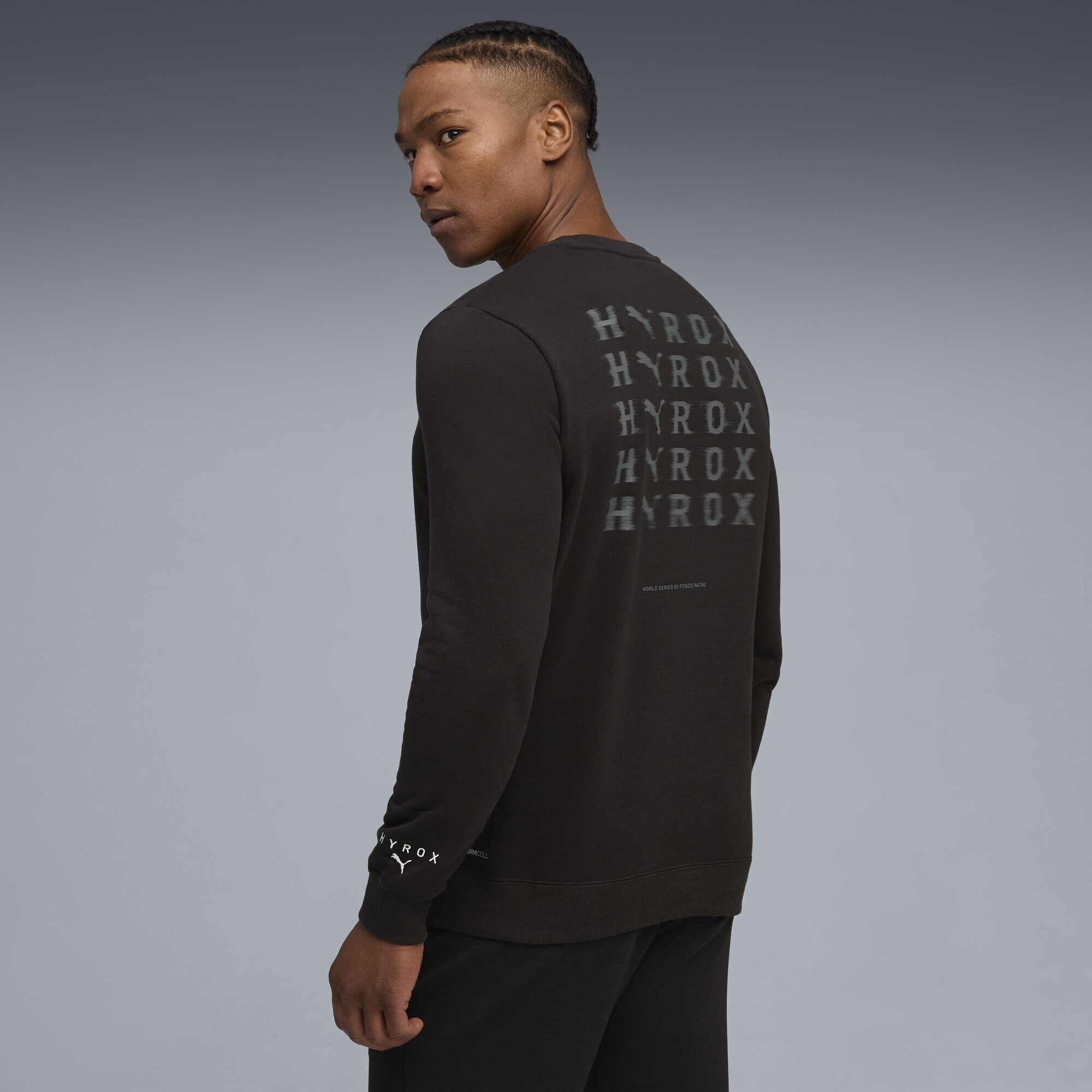 PUMA Sweatshirt »PUMA x HYROX Heavyweight Rundhalsshirt Herren«
