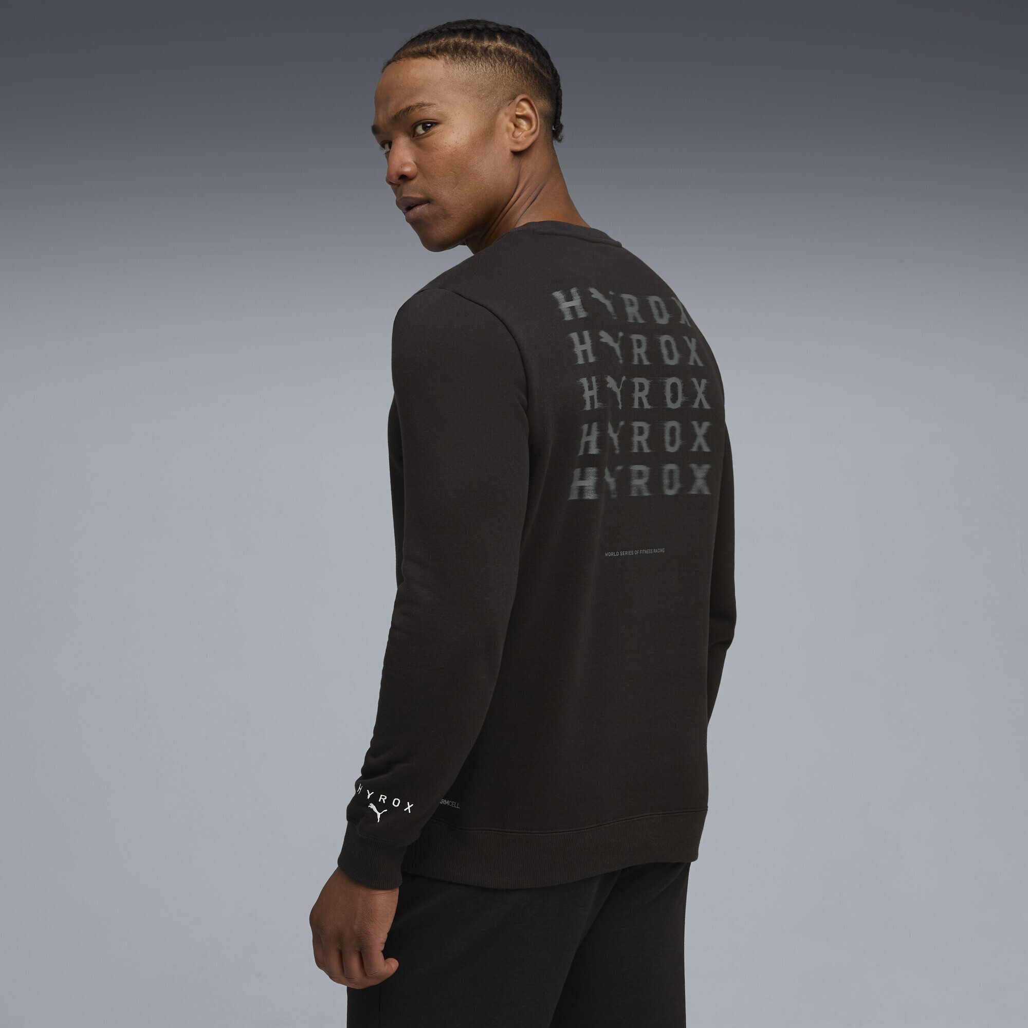 Thumbnail - PUMA Sweatshirt "PUMA x HYROX Heavyweight Rundhalsshirt Herren"