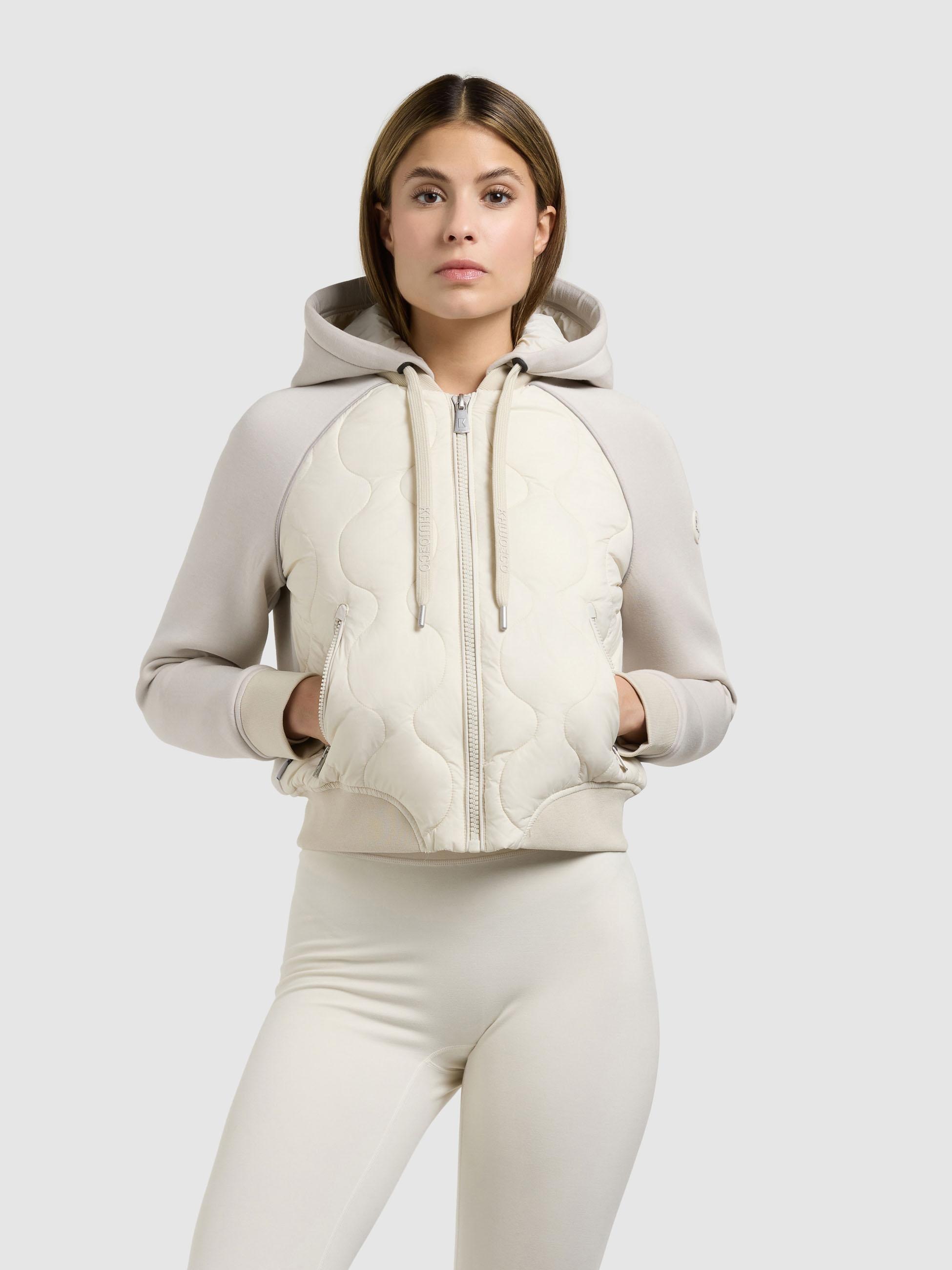 khujo Funktionsjacke »Malaya« 1 Stk. tlg. mit Kapuze Gesteppte Bomberjacke für den Übergang