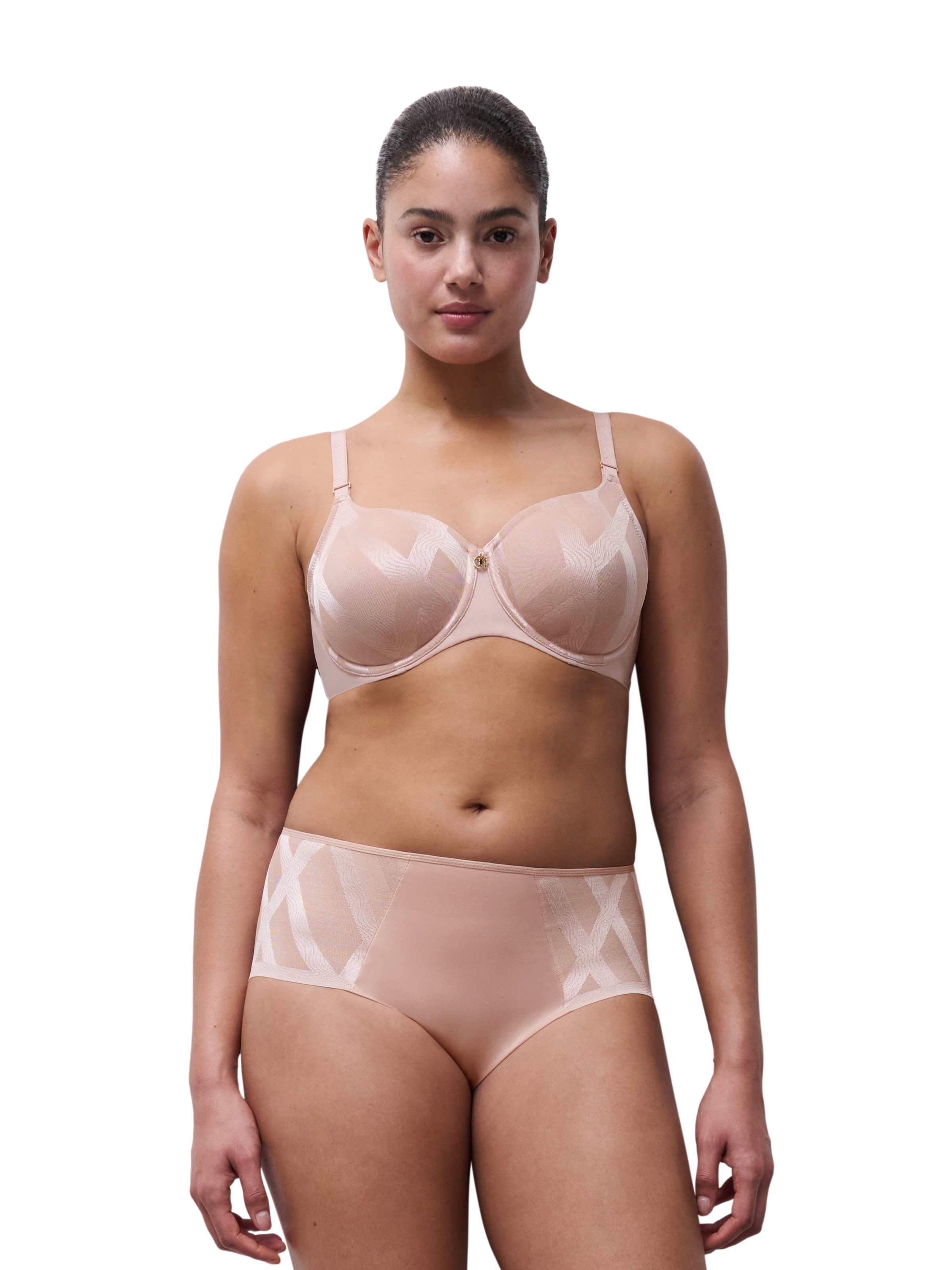 Chantelle Slip »GLAZE« grafisches Gewebe mit matten und schimmernden Kontrasten