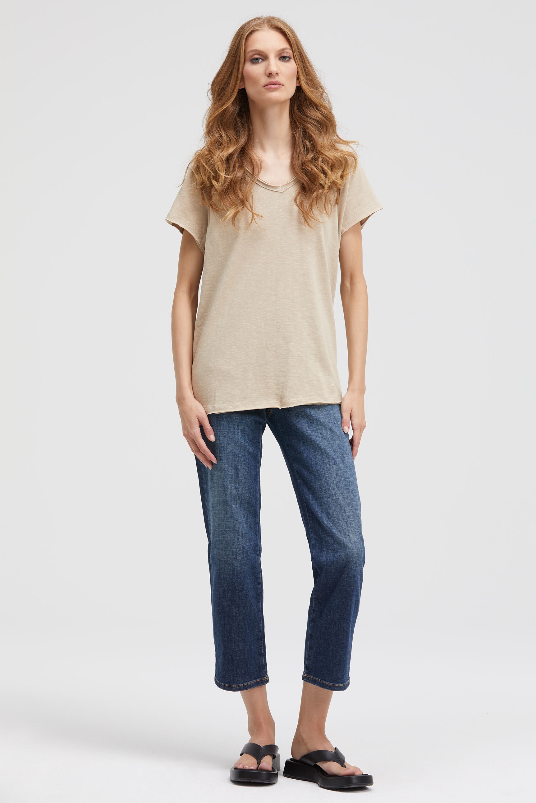 Smith & Soul V-Shirt, aus Baumwolle