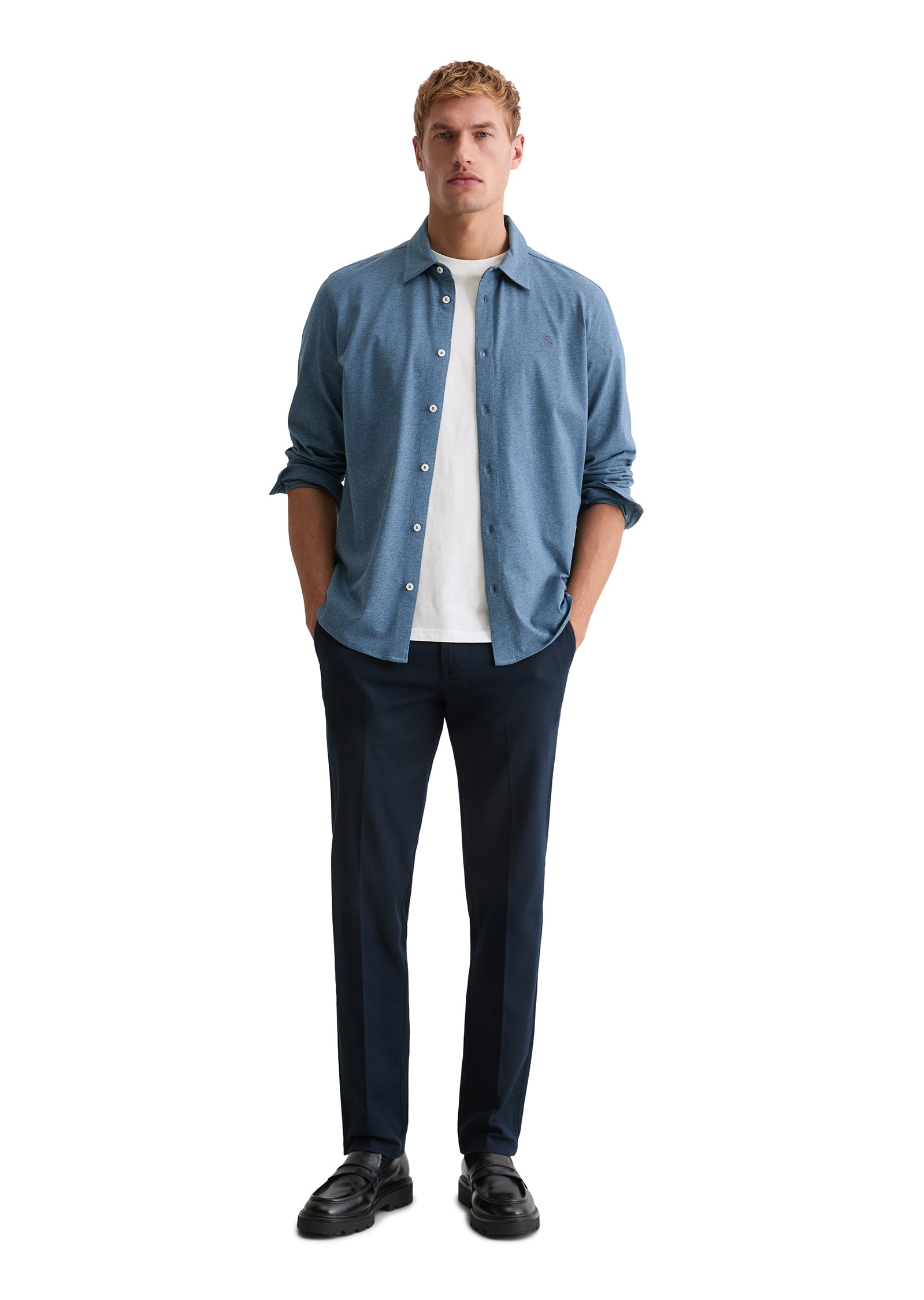 Marc O'Polo Blusenshirt »aus reiner Bio-Baumwolle«