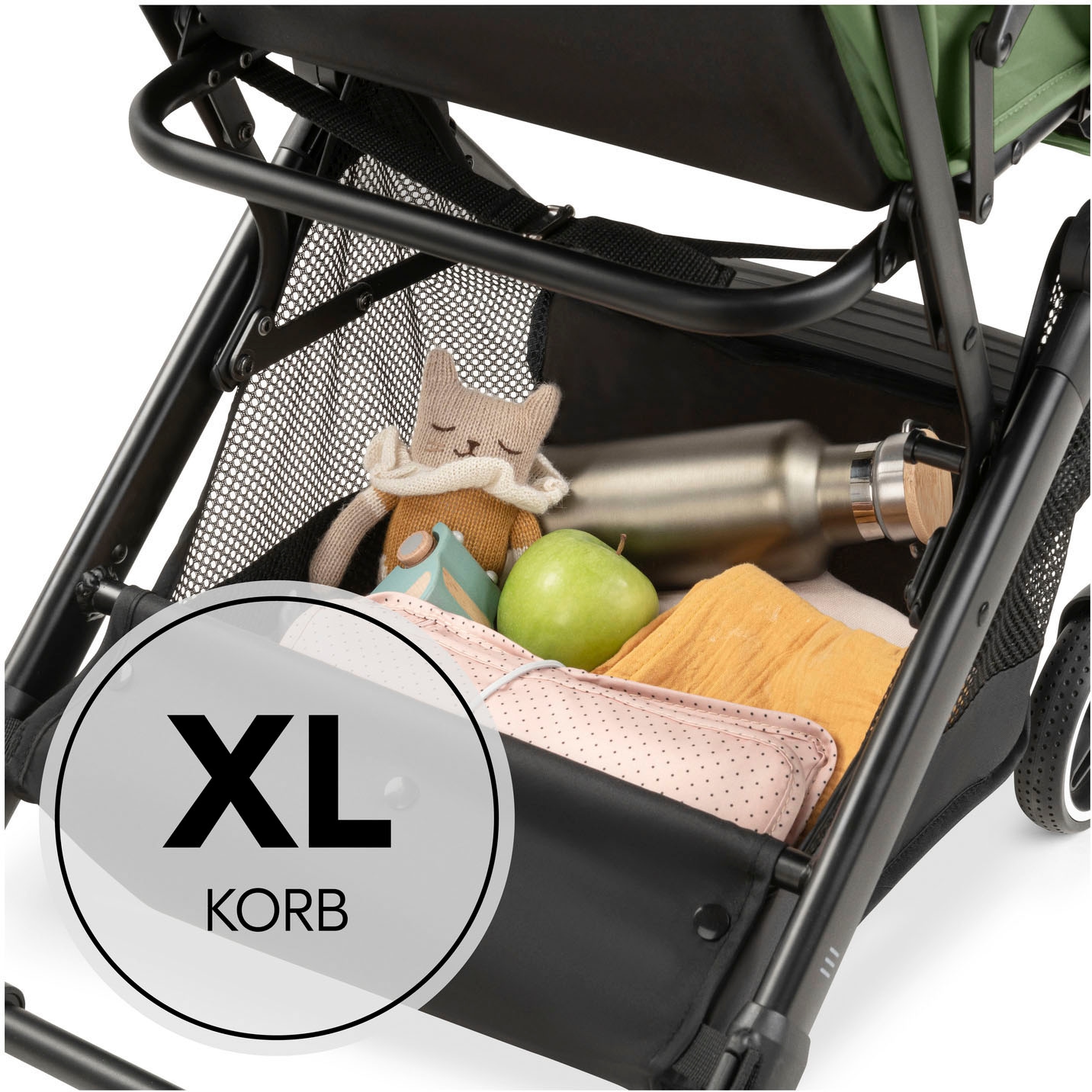 Hauck Kinder-Buggy »Travel N Care Plus Buggy, green«, 22 kg