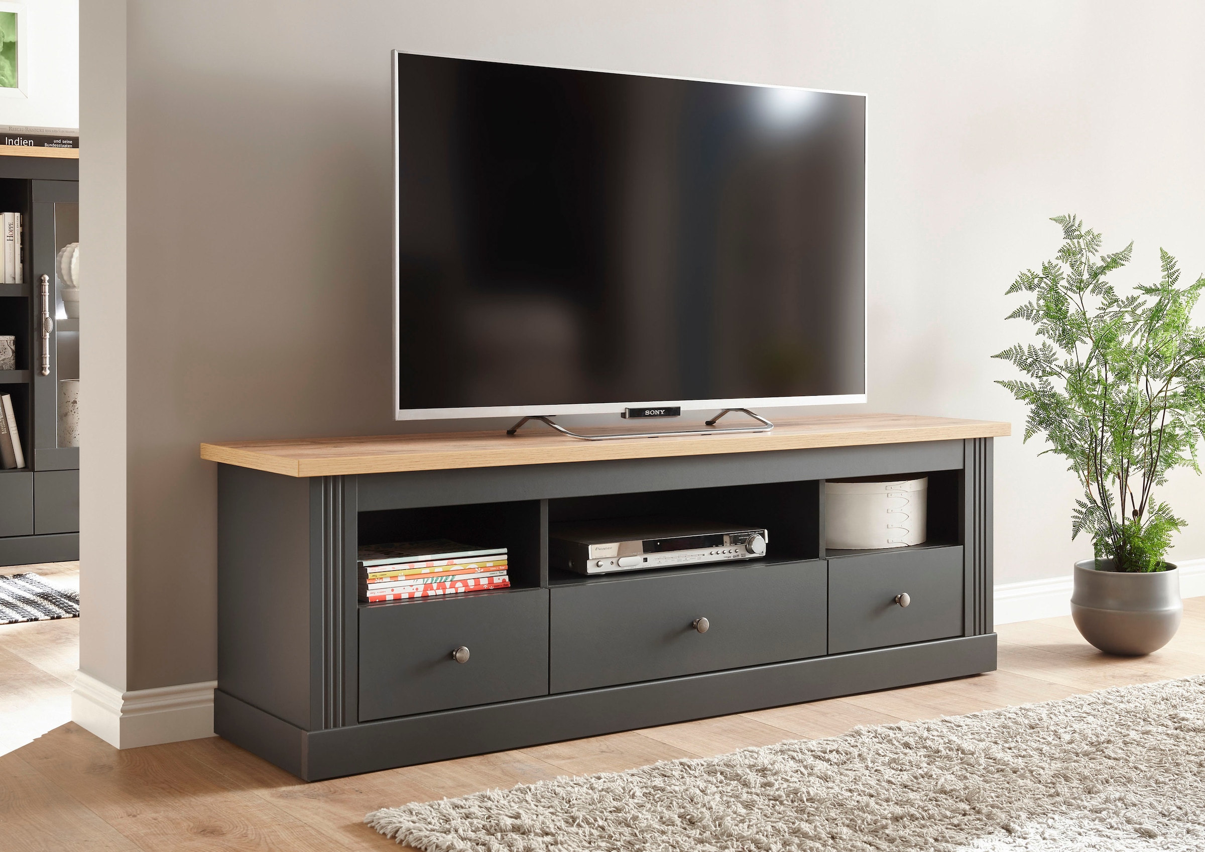 Home affaire Lowboard »Westminster«, im angesagten Landhaus-Look