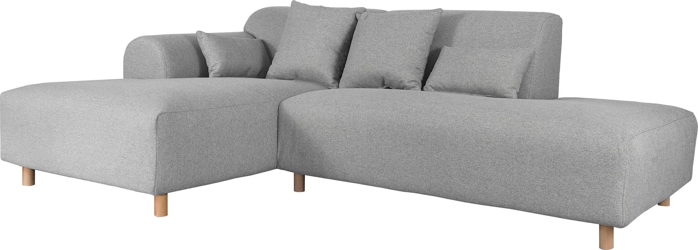 andas Ecksofa "Svennis L-Form", incl. Zierkissen, in 2 Bezugsvarianten günstig online kaufen