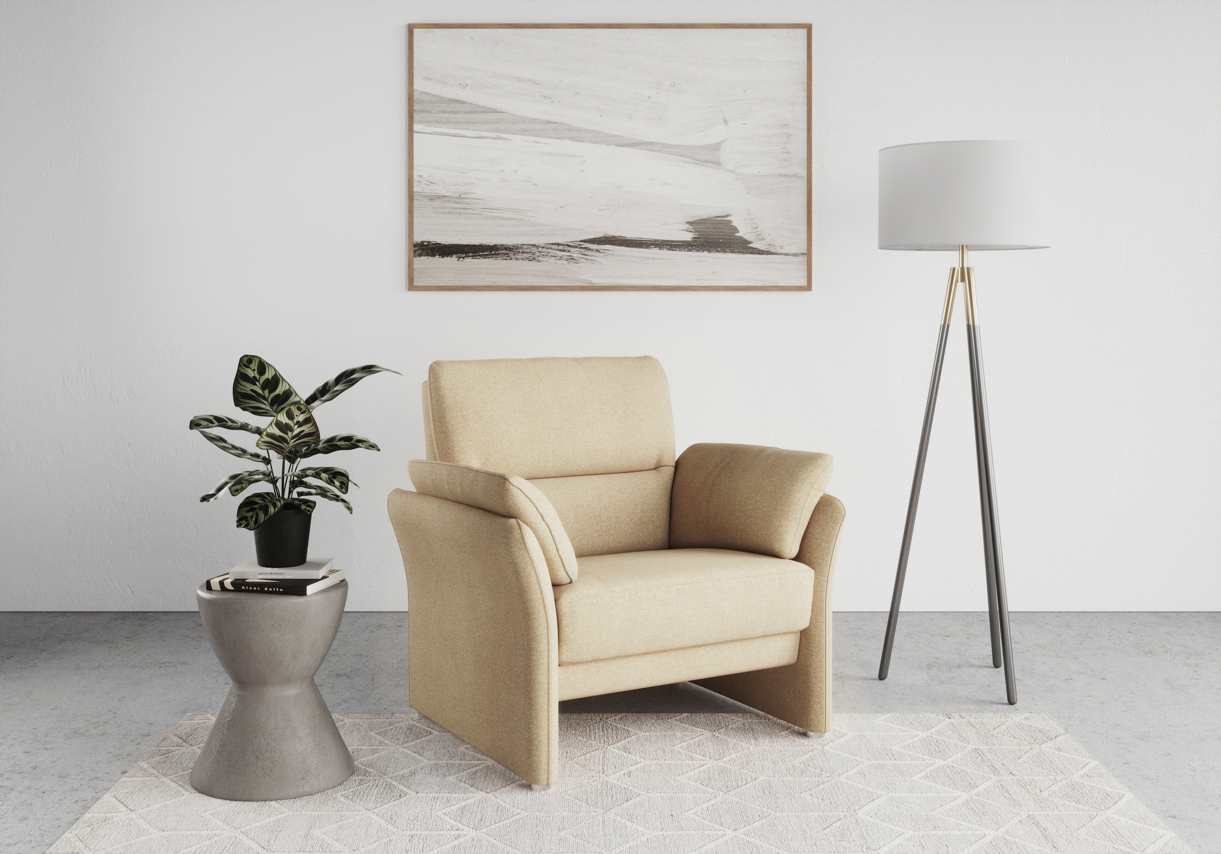 DOMO collection Sessel "Pina elegant und zeitloser Clubsessel, bequemer Coc günstig online kaufen