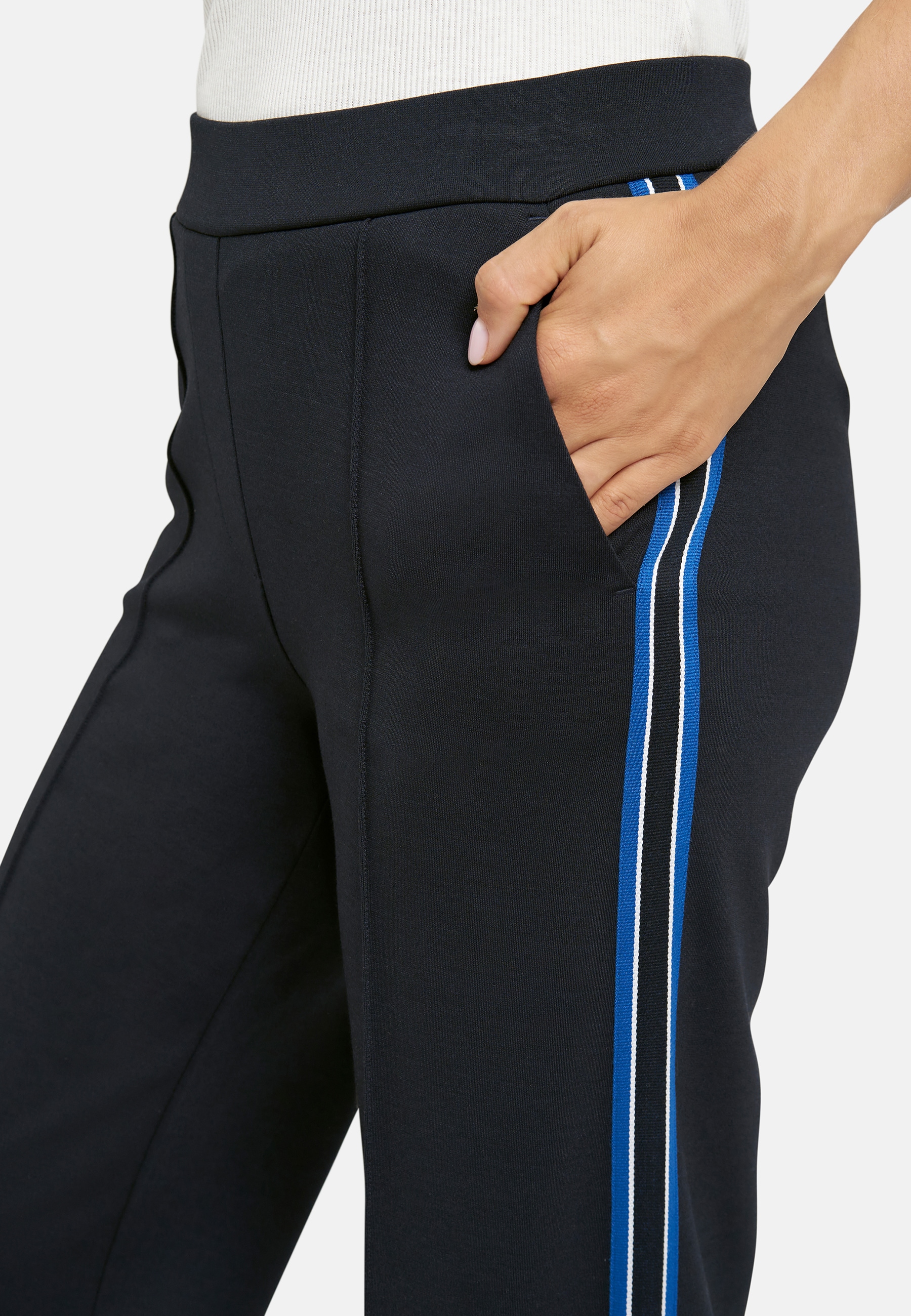 Smith & Soul Stoffhose  mit Tapes & Taschen