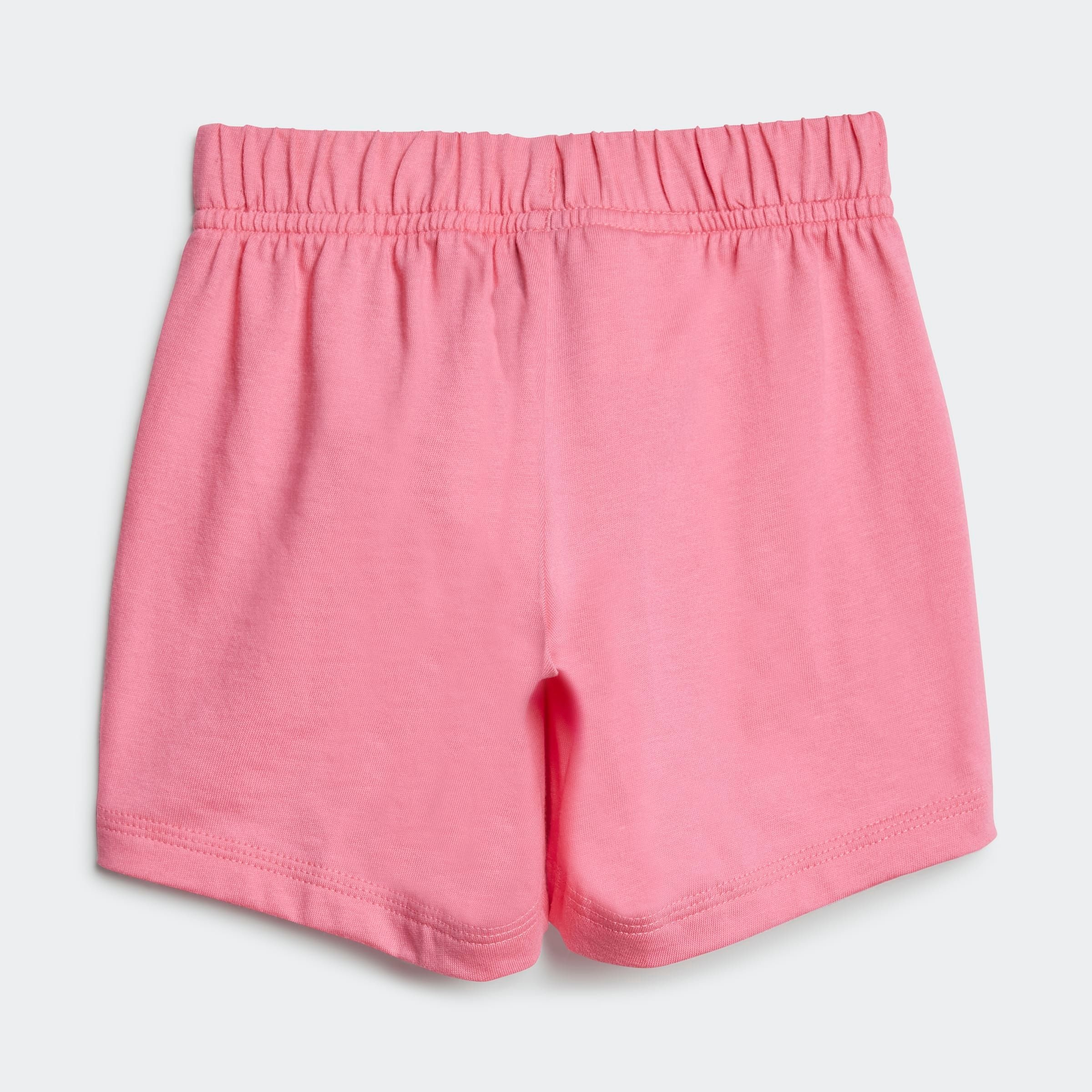 Adidas Ensemble Essentials Tee Clear Pink / White 0-3 Mois Garçons,Filles 3