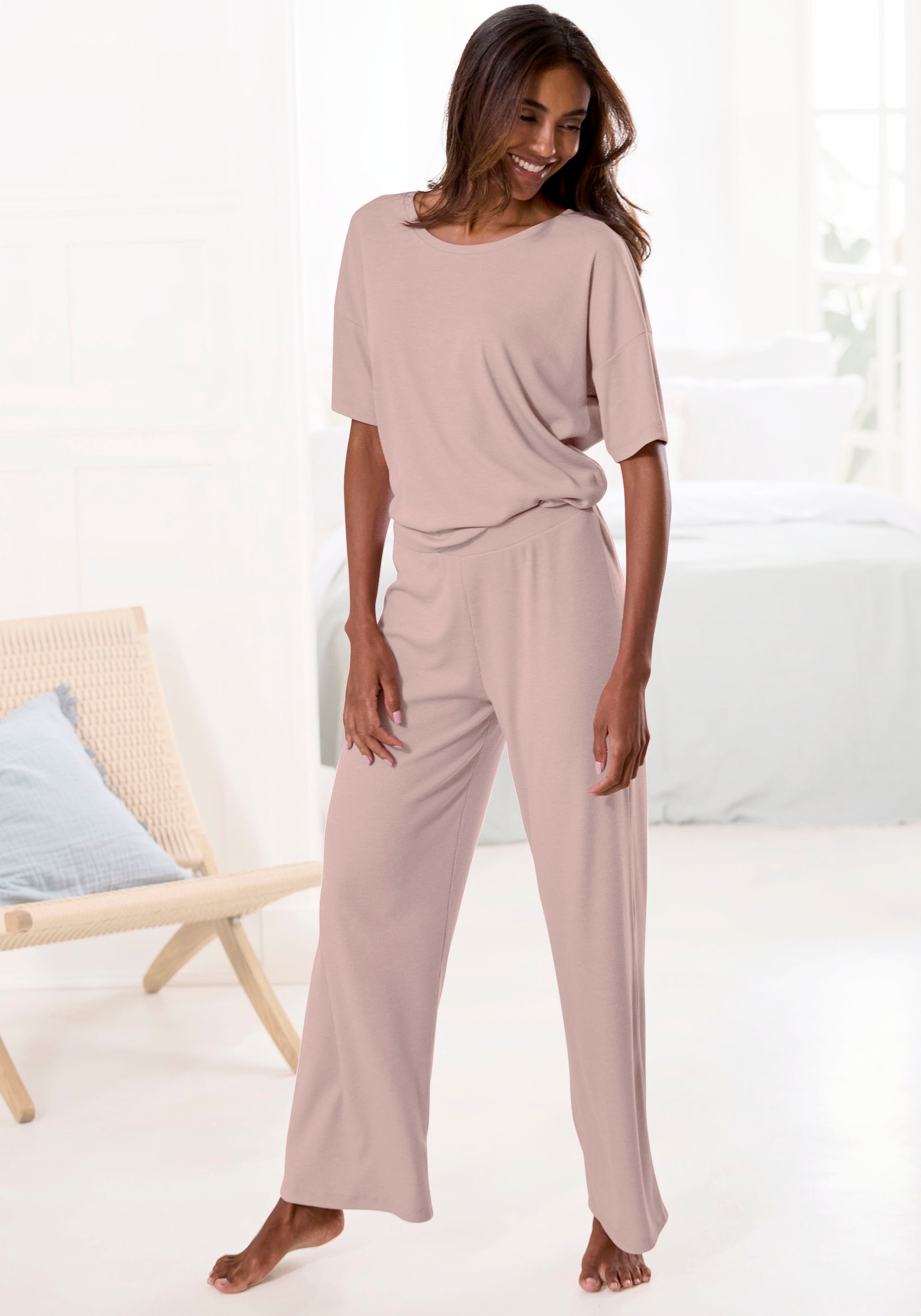 Vivance Dreams 7/8-Hose, in weicher Rippqualität