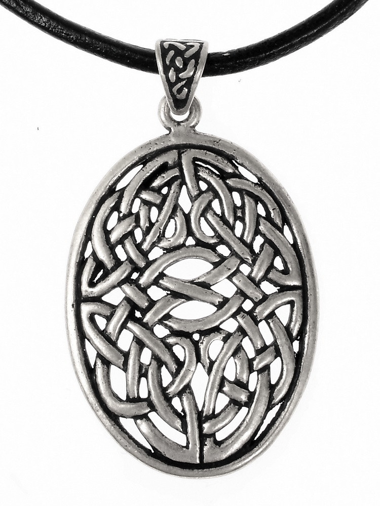 Adelia´s Amulett »Keltischer Anhänger / Amulett Anhänger Ovaler Knoten«, World of the Vikings