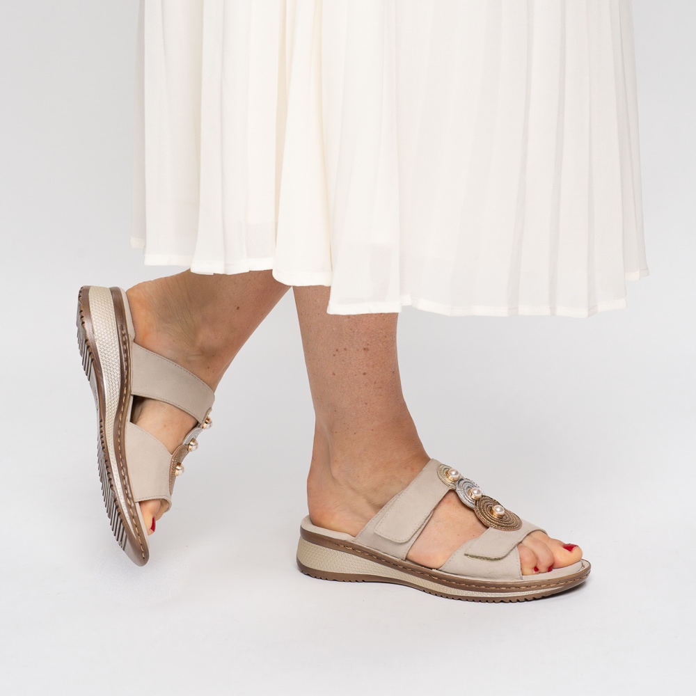 Ara Pantolette »HAWAII«  Keilabsatz, Schlupfschuh, Bequemschuh in Weite G (= weit)