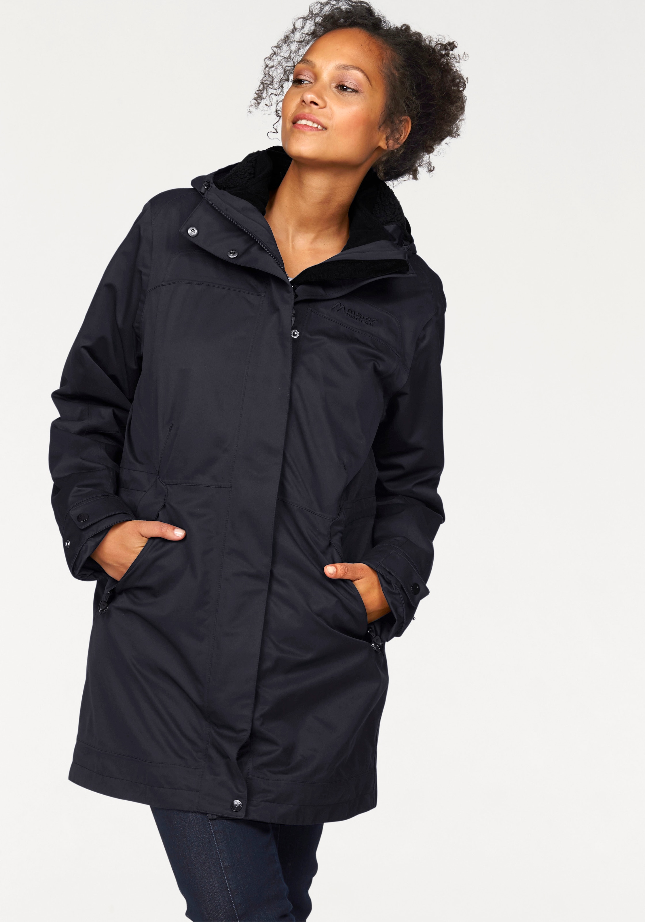 Maier Sports 3-in-1-Funktionsmantel "Doppelmantel Damen" wasser- & winddich günstig online kaufen