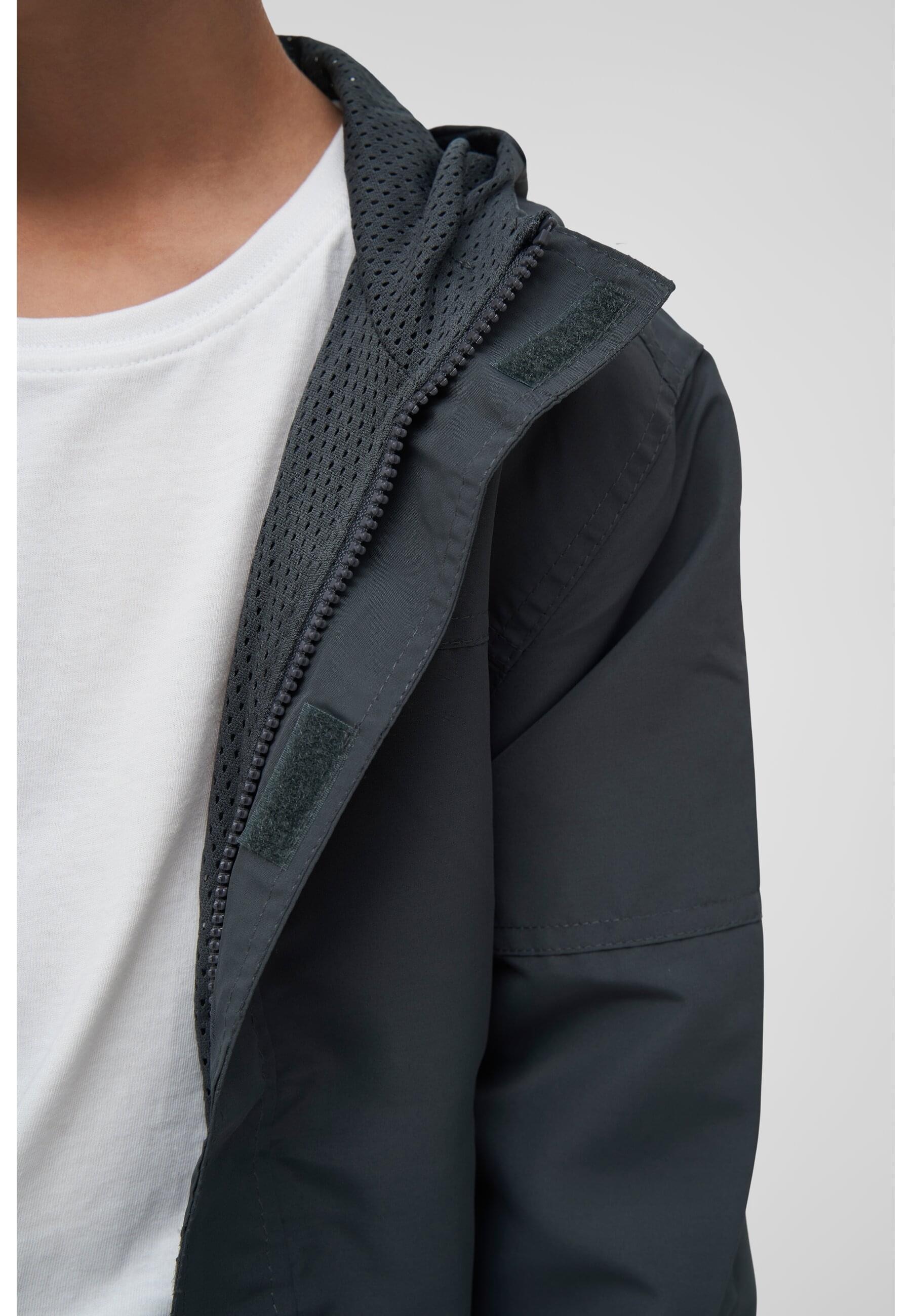 Brandit Allwetterjacke »Brandit Herren Kids Summer Windbreaker Frontzip«, (1 St.), mit Kapuze