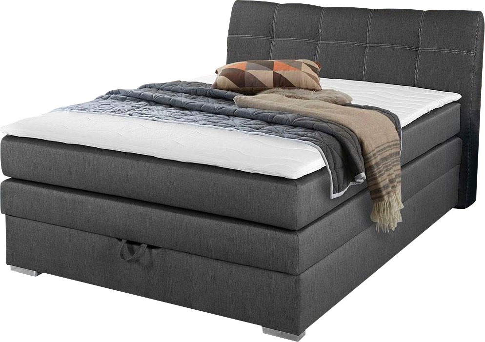 Jockenhöfer Gruppe Boxspringbett "Amelie" mit Bettkasten und Topper, erhält günstig online kaufen