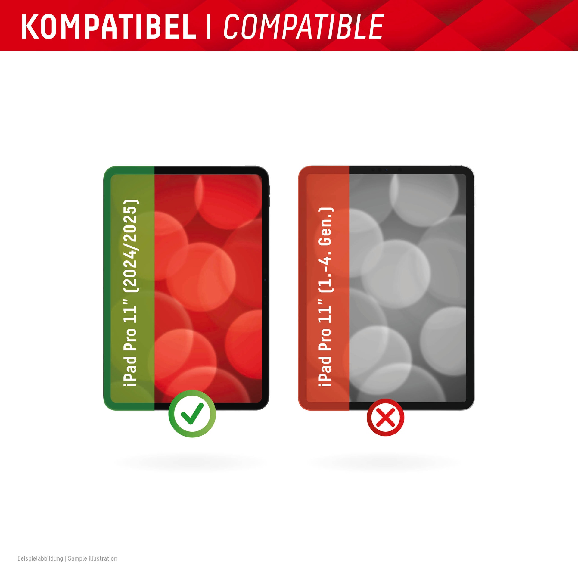 Displex Displayschutzglas »Tablet PaperSense« für Apple iPad Pro 11 2024;Apple iPad Pro 11 2025 Schutzfolie, Bildschirmschutz, wiederablösbar