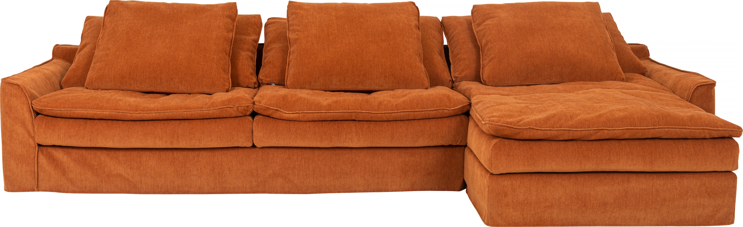 furninova Didelė sofa »Sake« su 6 pagalvė nuimam...