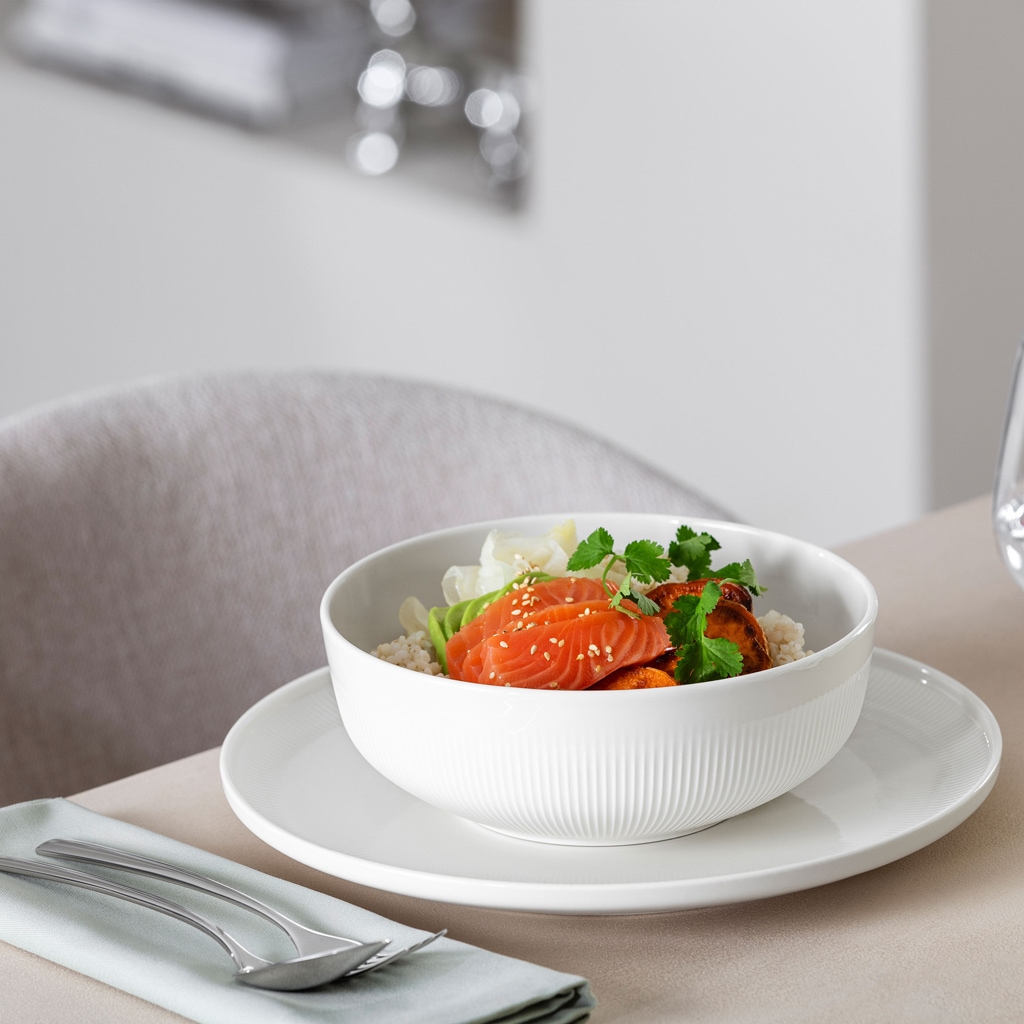 Villeroy & Boch Speiseteller »Speiseteller Afina ø 27,2 cm 6er Set weiß«