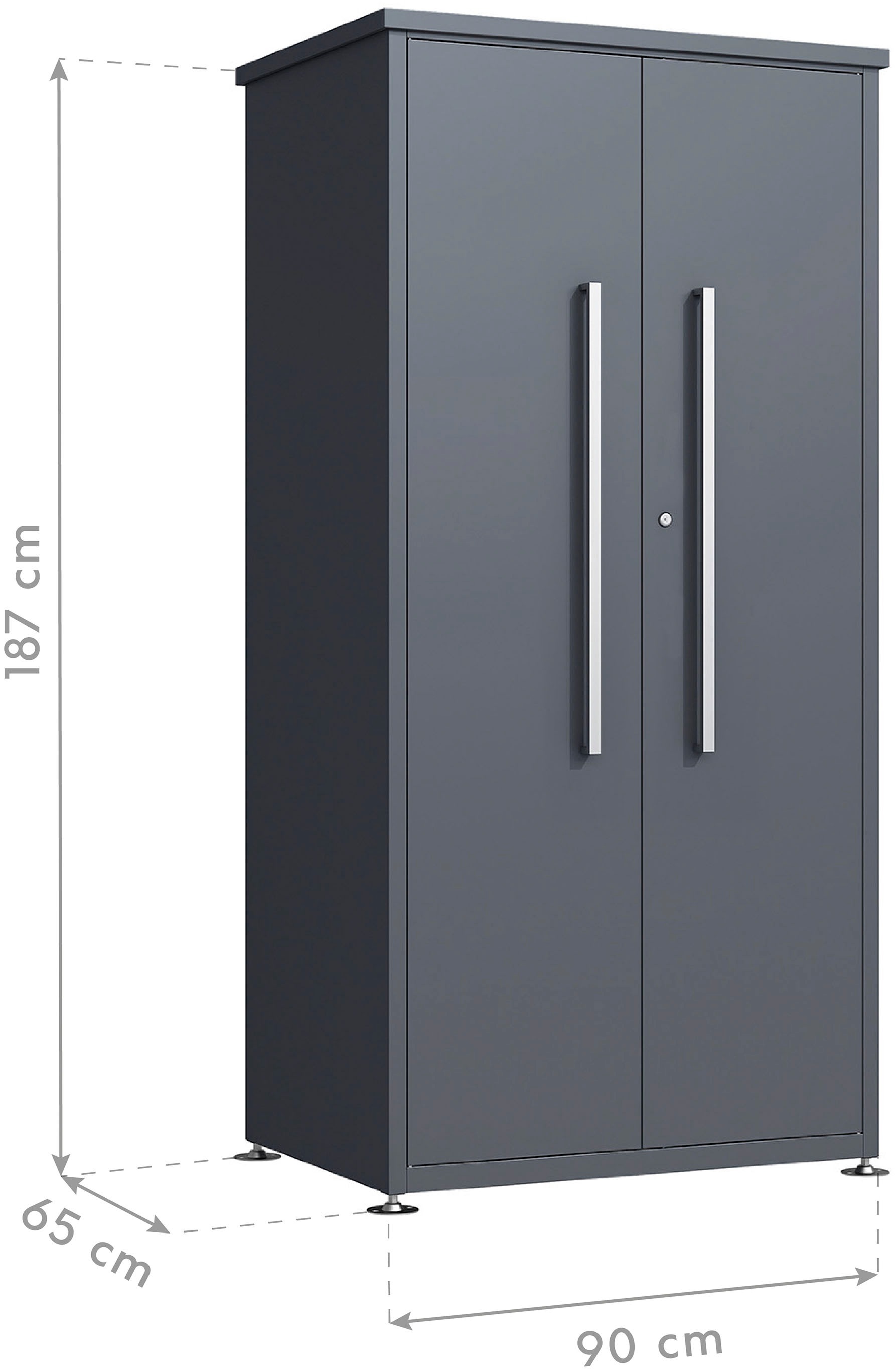 WESTMANN Geräteschrank »Capsa« mit Boden