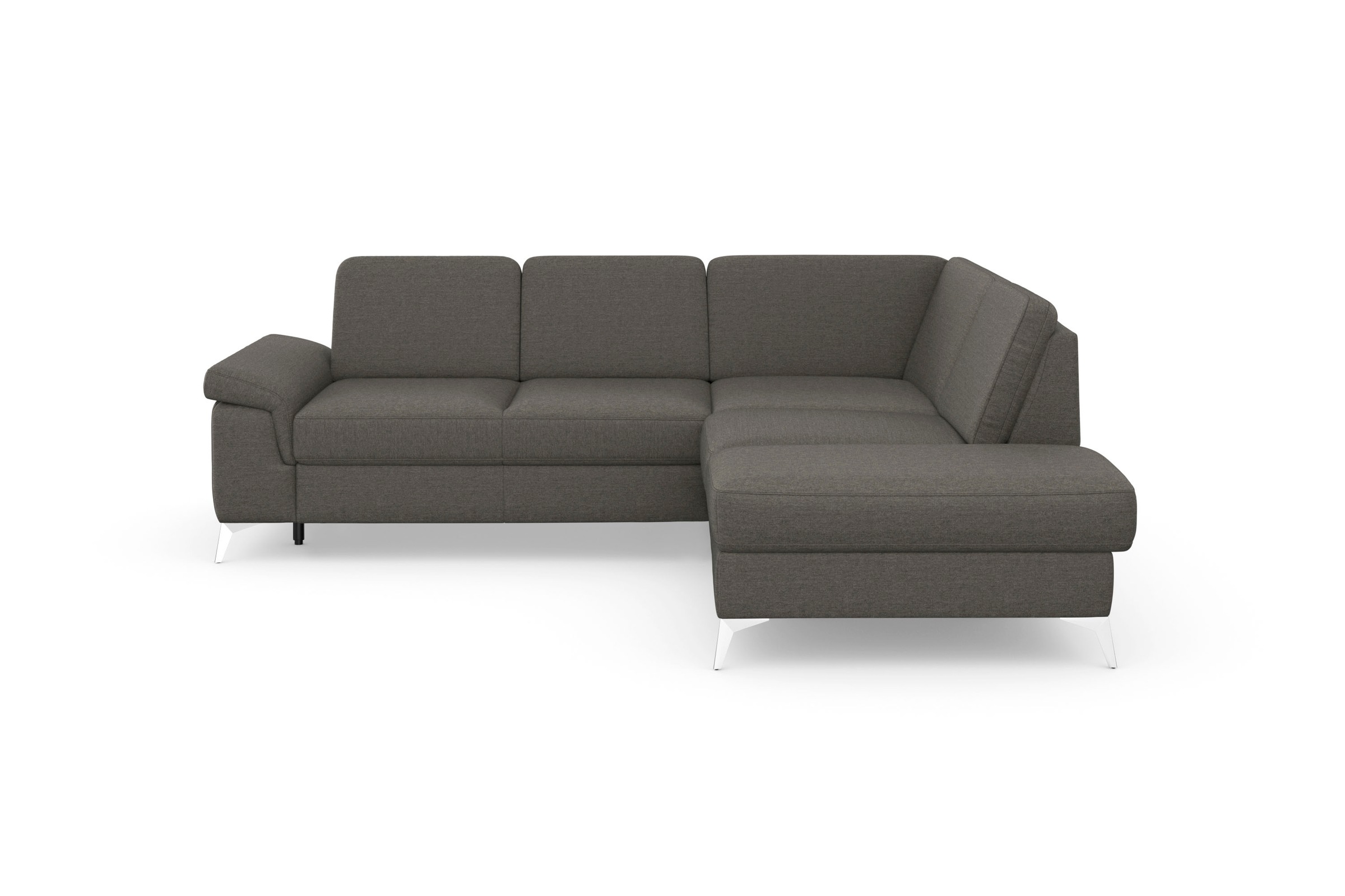 sit&more Ecksofa "Padua L-Form" inklusive Sitztiefenverstellung, Armteilfun günstig online kaufen