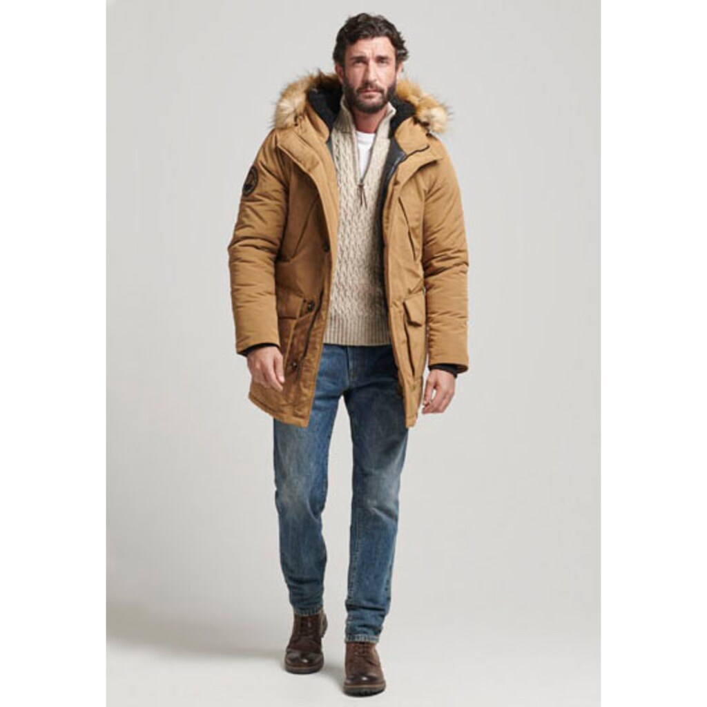 Superdry Parka »SD-VINTAGE EVEREST PARKA«, mit Kapuze