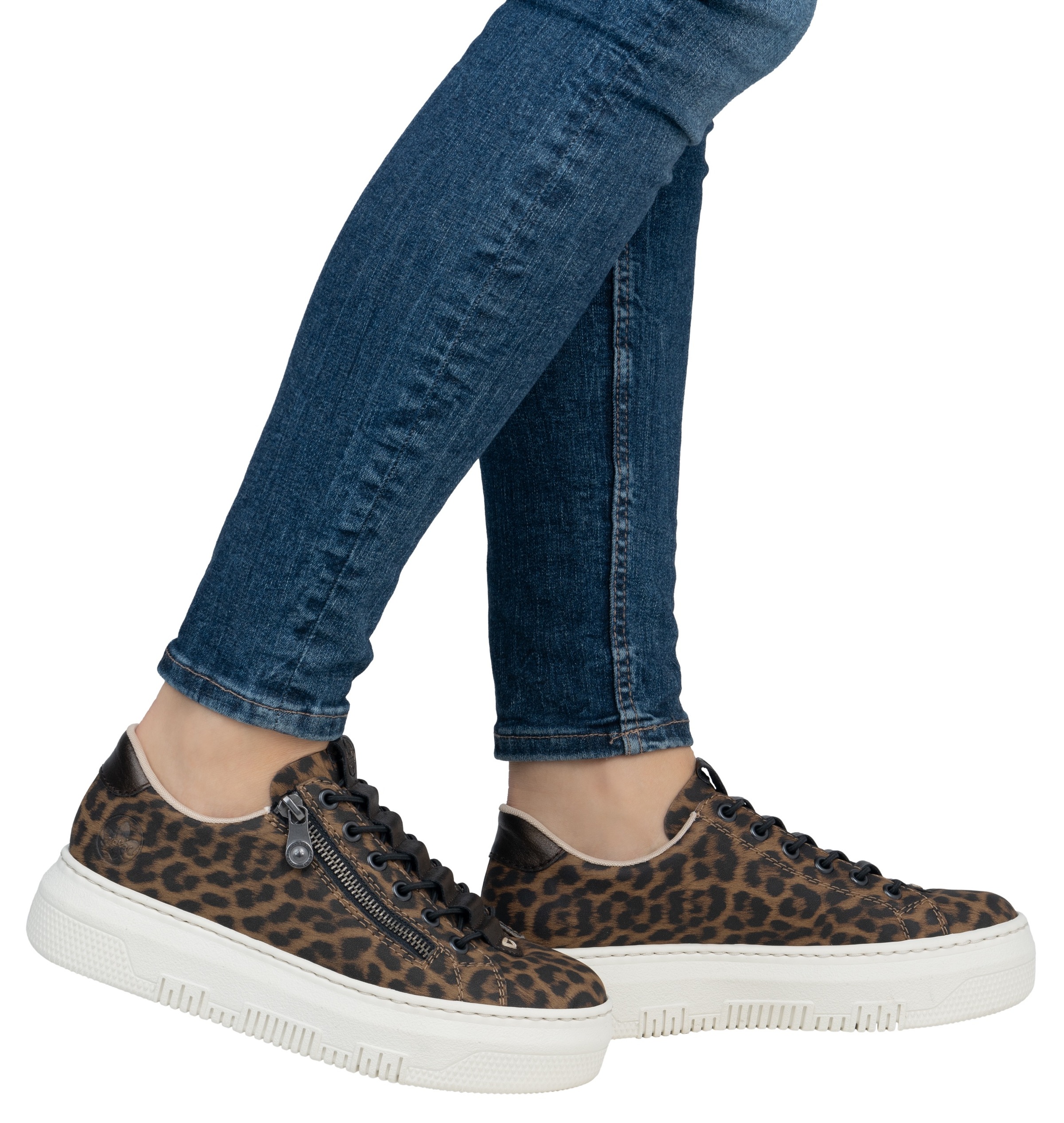Rieker Plateausneaker Sneaker, Slip-On Sneaker, Slipper mit Schaftrandpolst günstig online kaufen