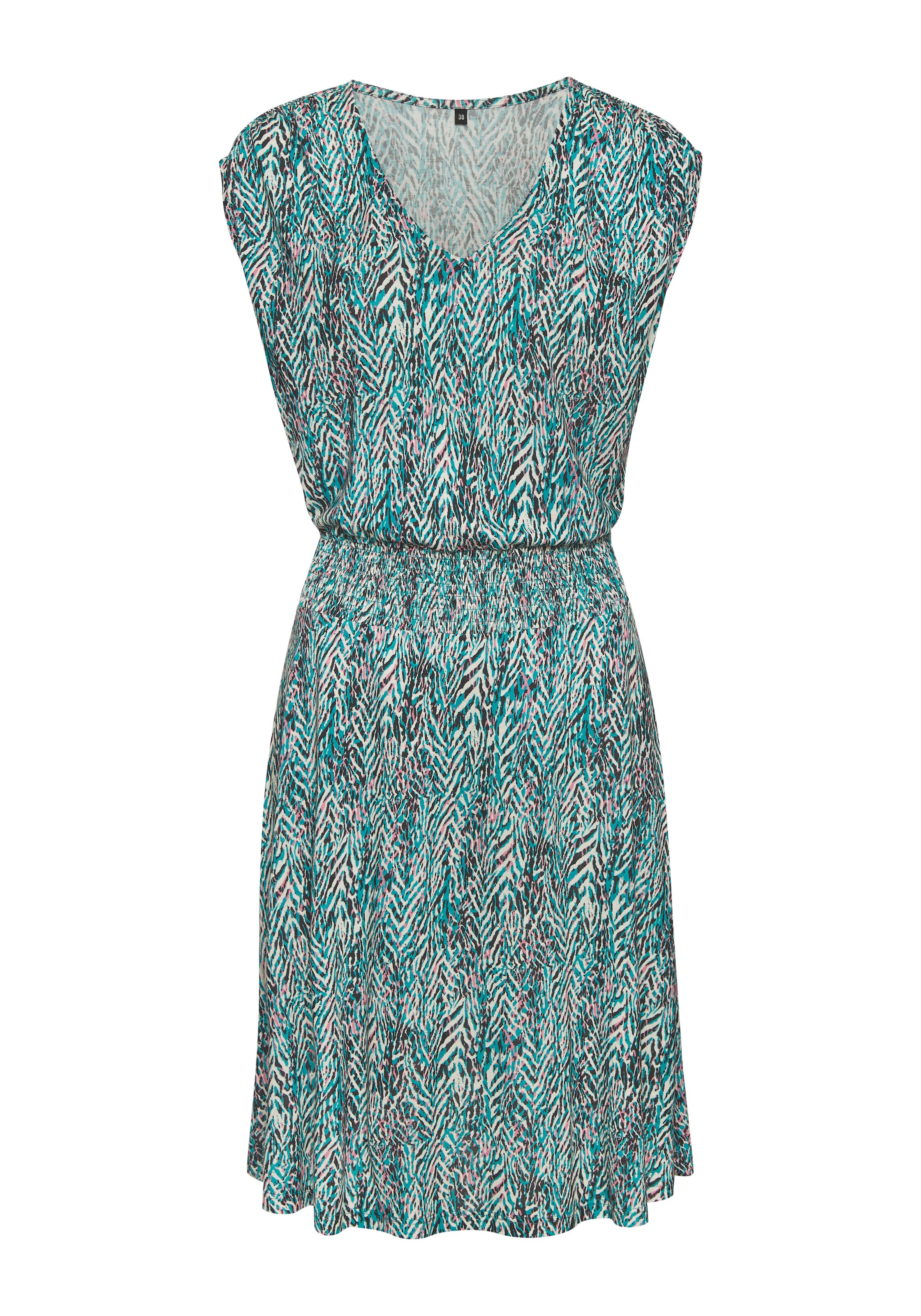 Vivance Sommerkleid, mit Alloverdruck, kurzes Jerseykleid, casual günstig online kaufen