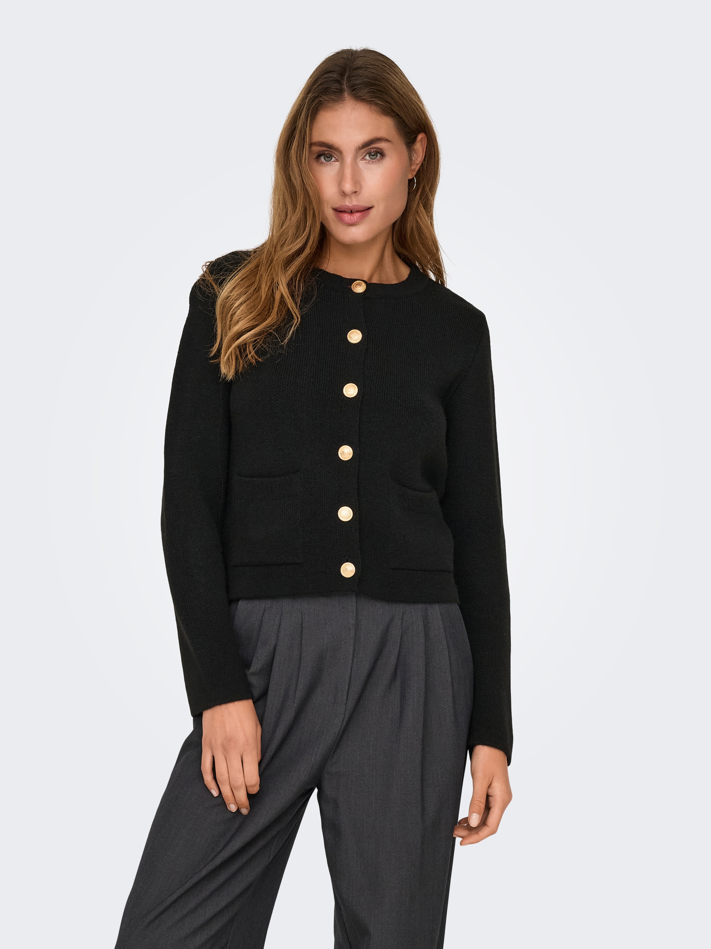 JDY Strickjacke "JDYKIM L/S ON BUTTON CARDIGAN KNT NOOS" günstig online kaufen