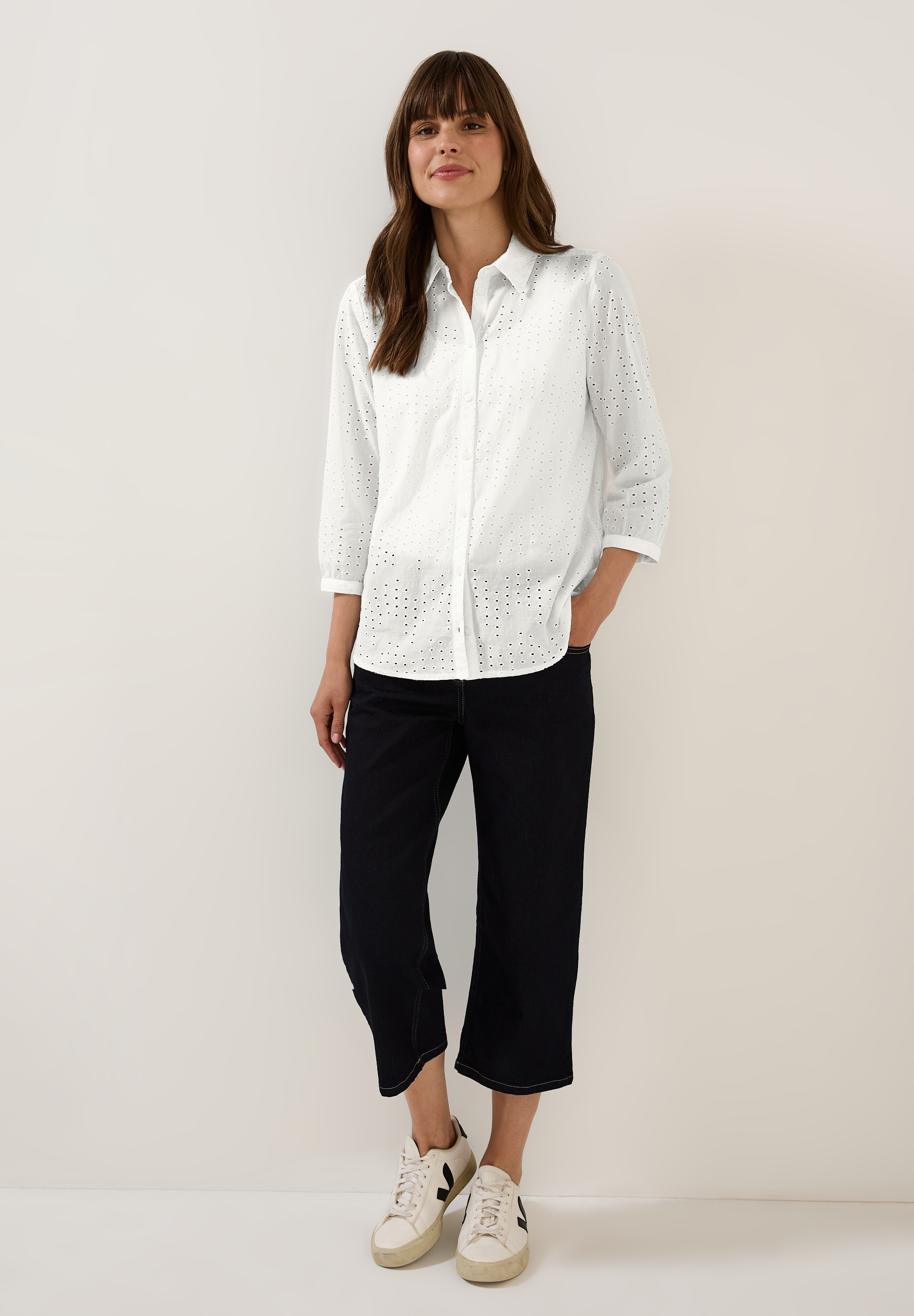 Cecil Hemdbluse, aus reiner Baumwolle