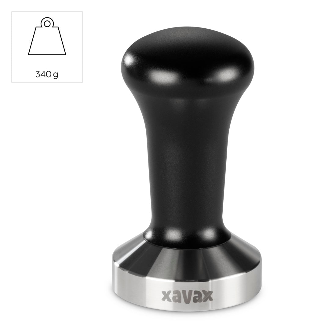 Xavax Tamper »Tamping-Set mit Tamper 51 mm« Tamper mit Tampermatte