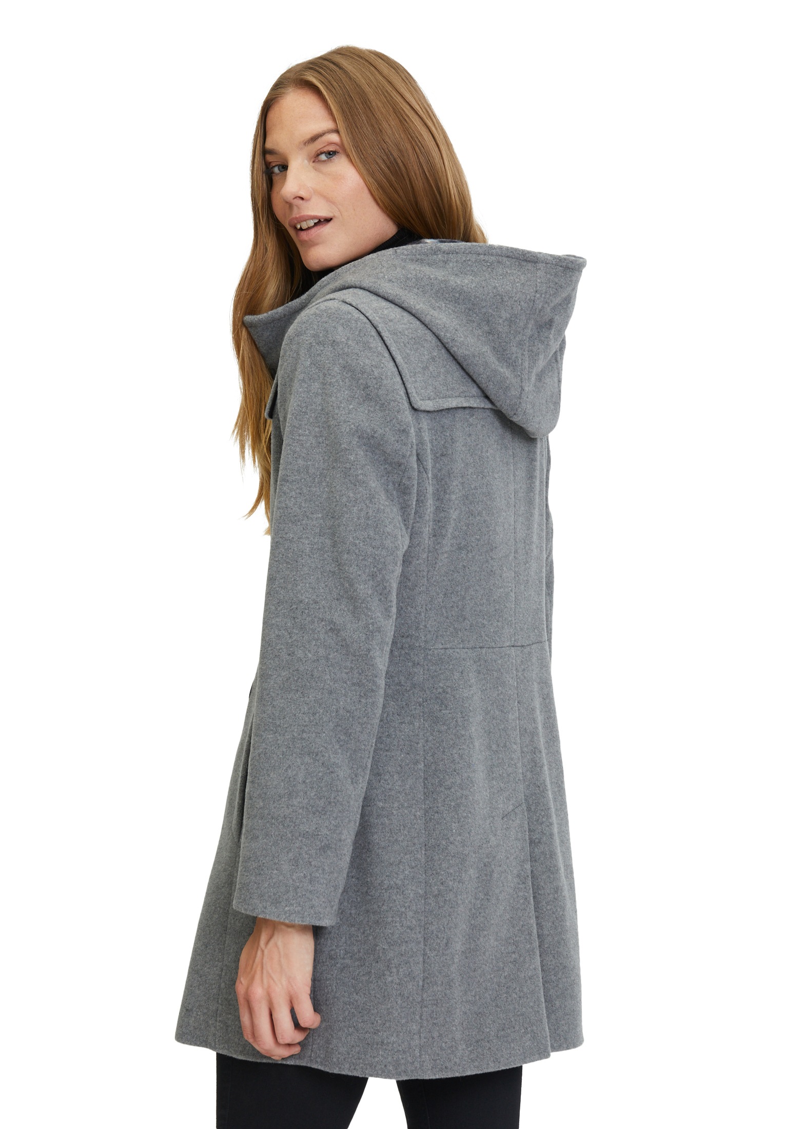 Gil Bret Outdoorjacke »Gil Bret Dufflecoat mit Kapuze«, mit Kapuze