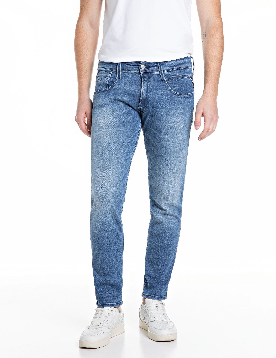 Replay Slim-fit-Jeans "Anbass Superstretch" elastisch günstig online kaufen