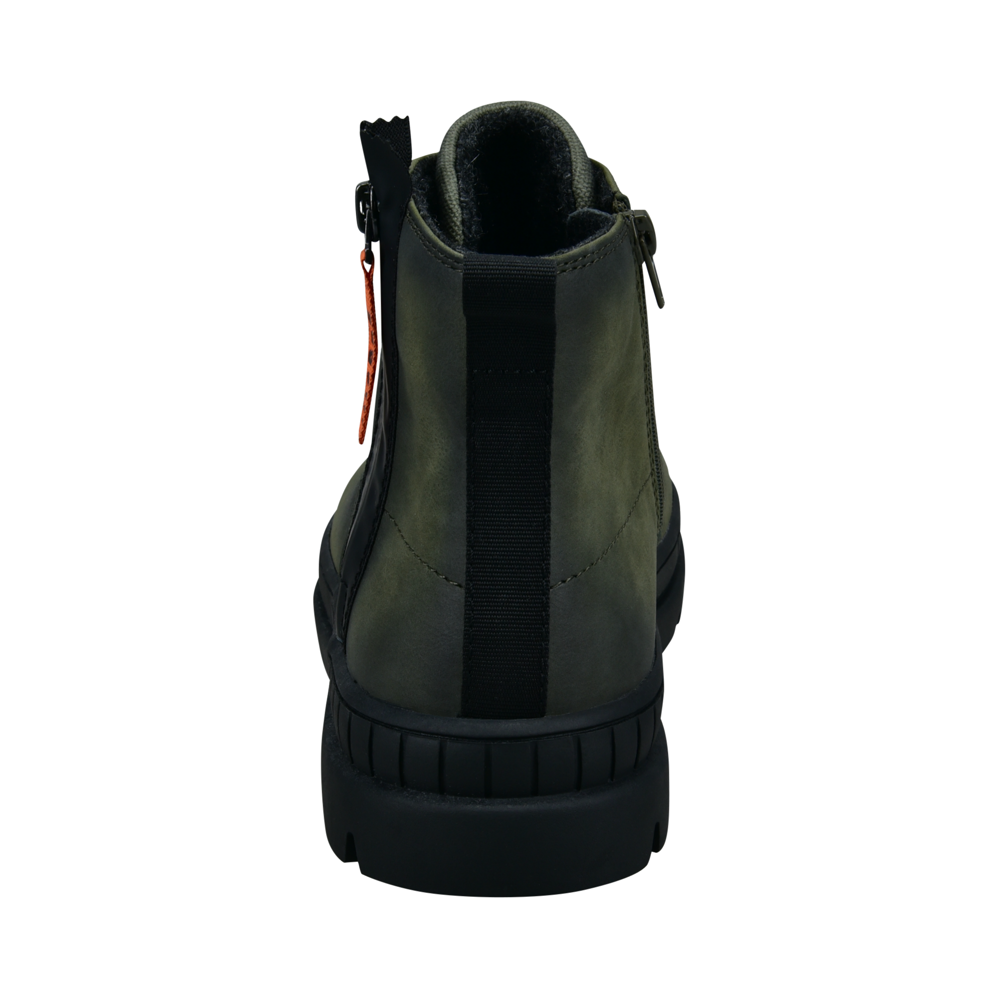 bugatti Schnürboots  Schnürstiefelette, Outdoorboots mit Reißverschluss und Anziehlasche