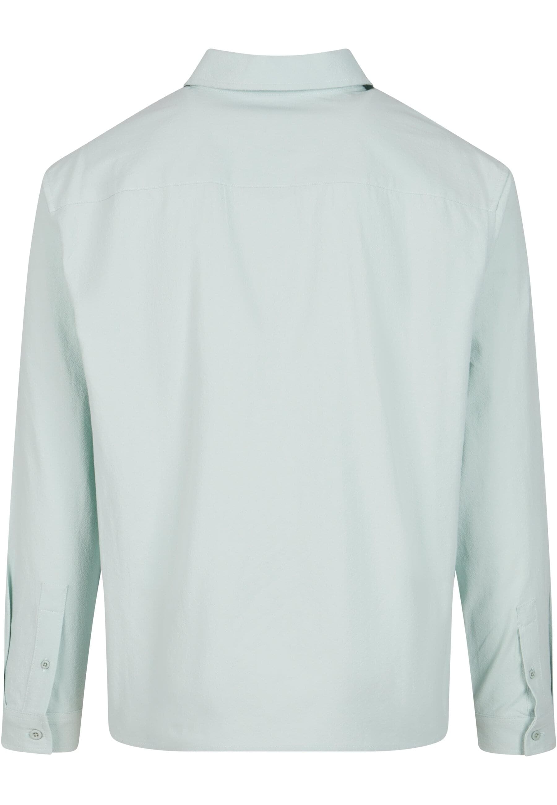 URBAN CLASSICS Langarmhemd »Urban Classics Herren Basic Crepe Shirt«, (1 tlg.)