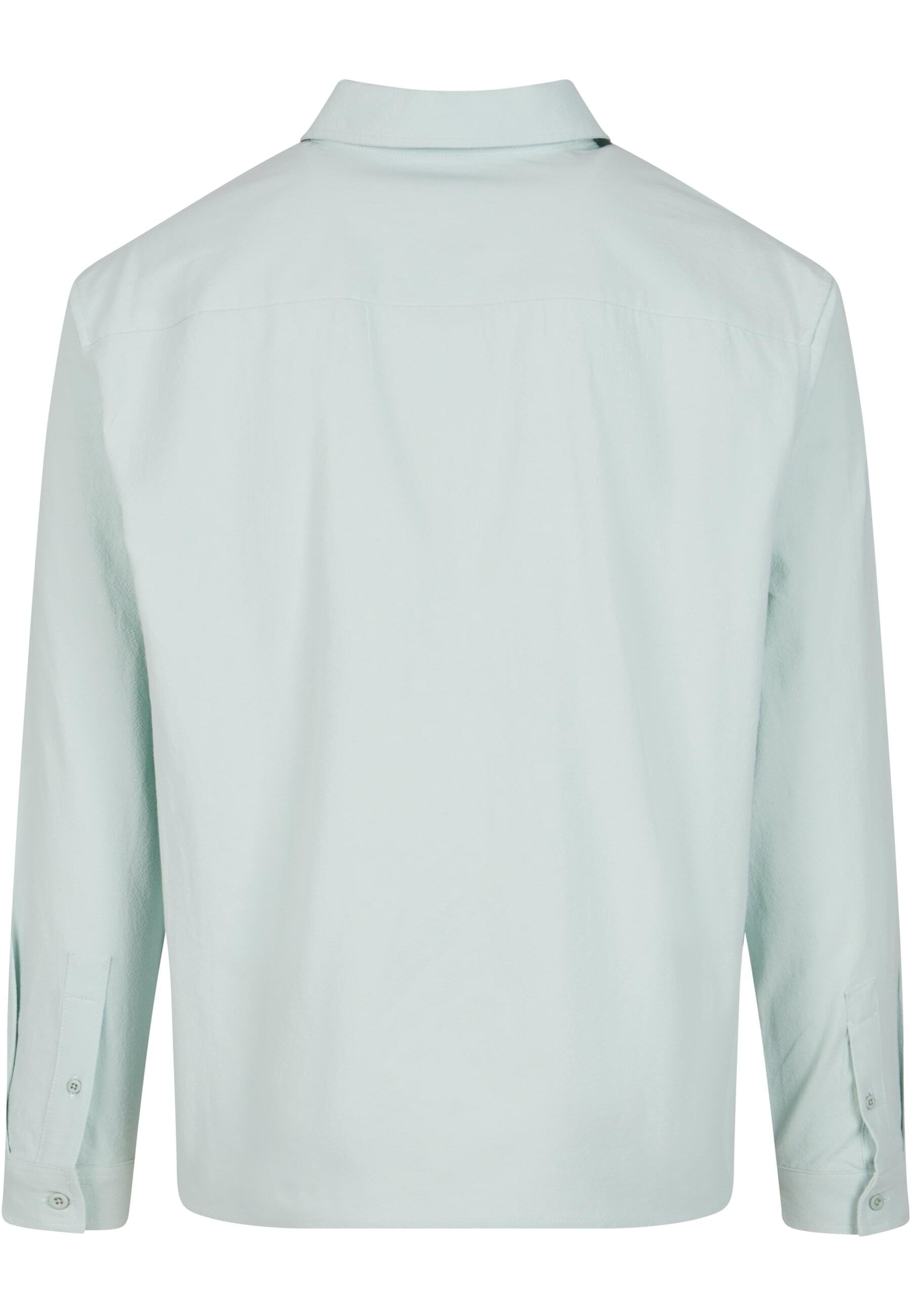 URBAN CLASSICS Langarmhemd "Urban Classics Herren Basic Crepe Shirt", (1 tl günstig online kaufen