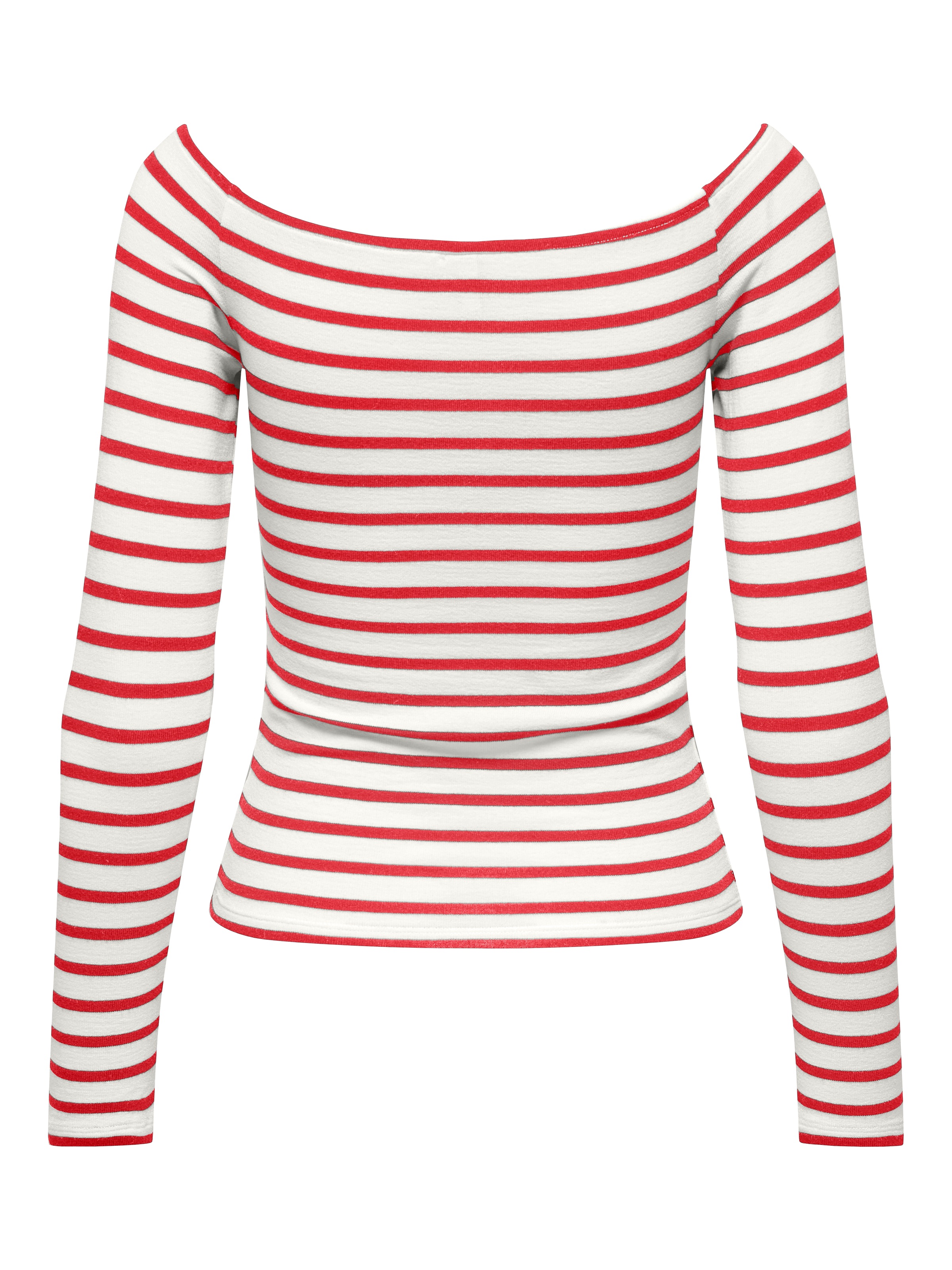 ONLY Langarmshirt »ONLGLAMOUR L/S BOAT NECK TOP BOX CC JRS«