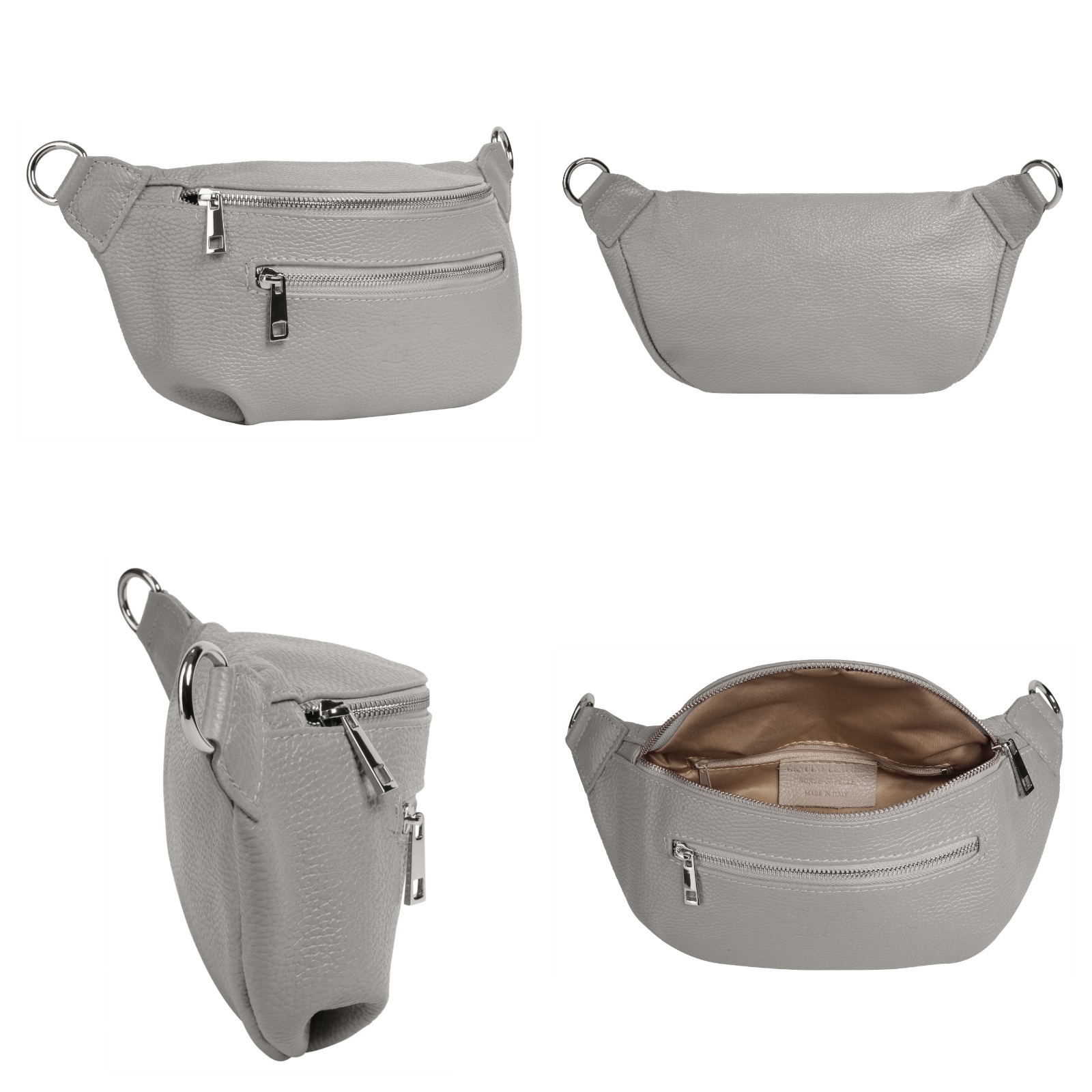 Samantha Look Gürteltasche, echt Leder, Made in Italy