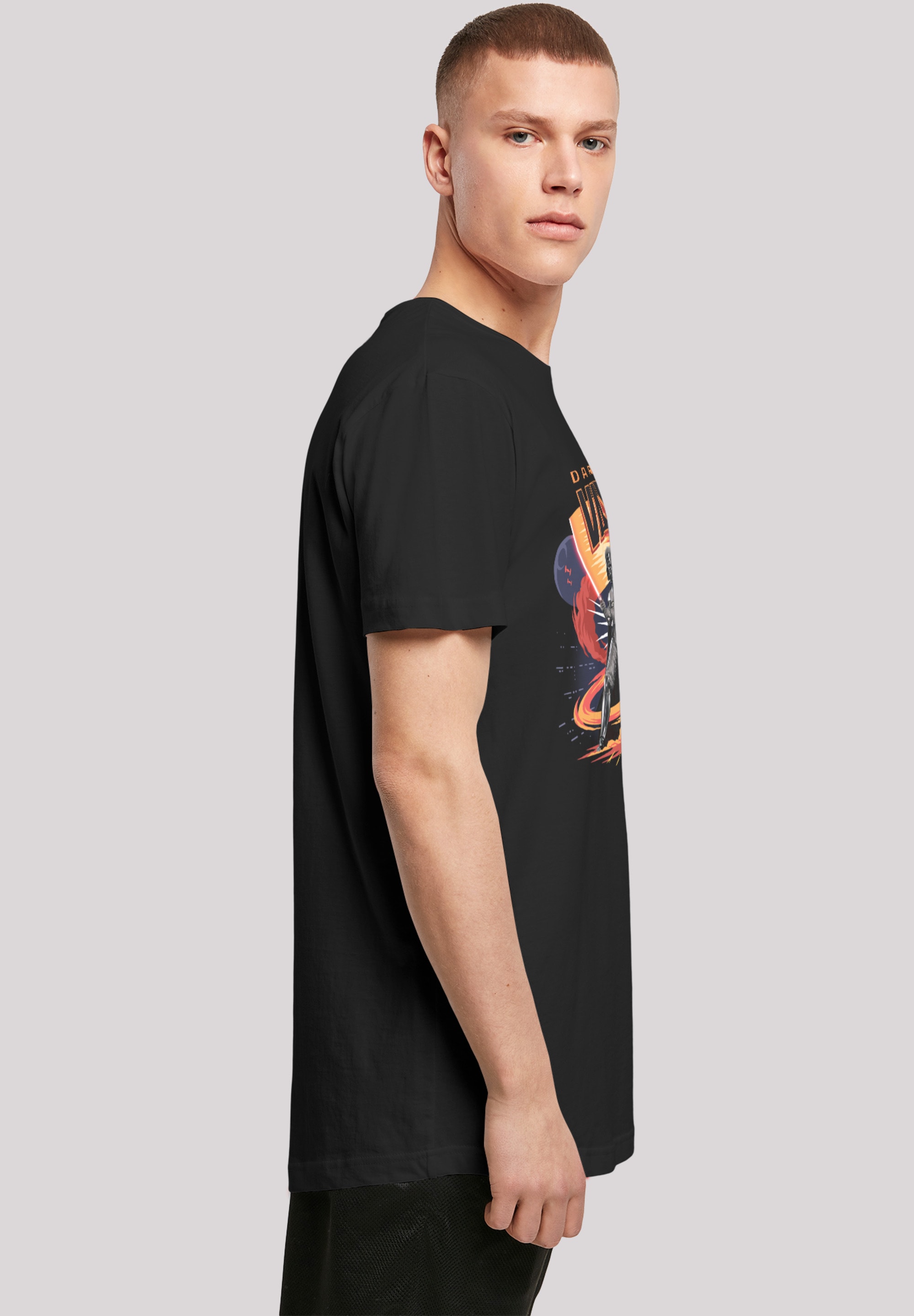 F4NT4STIC T-Shirt »Star Wars Darth Vader Swirling Fury«, Herren,Premium Merch,Lang,Longshirt,Bedruckt