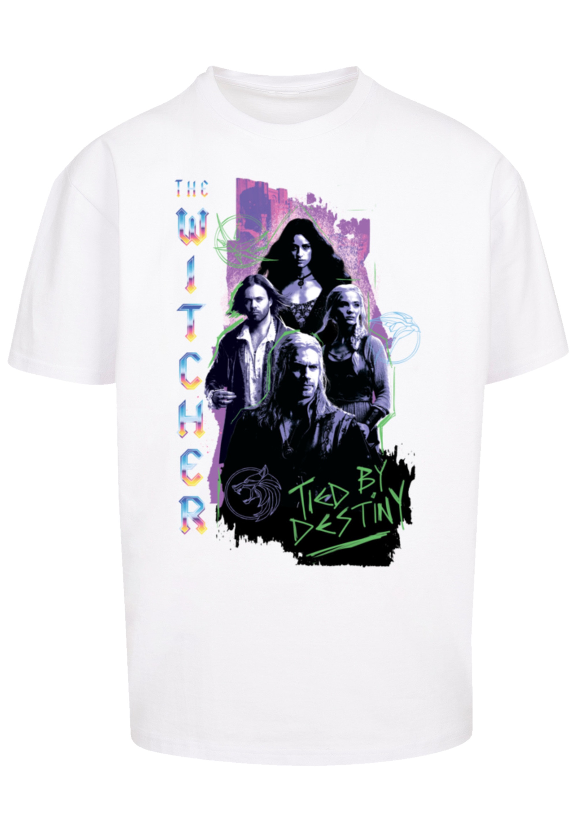 F4NT4STIC T-Shirt »The Witcher Tied By Destiny«, Premium Qualität