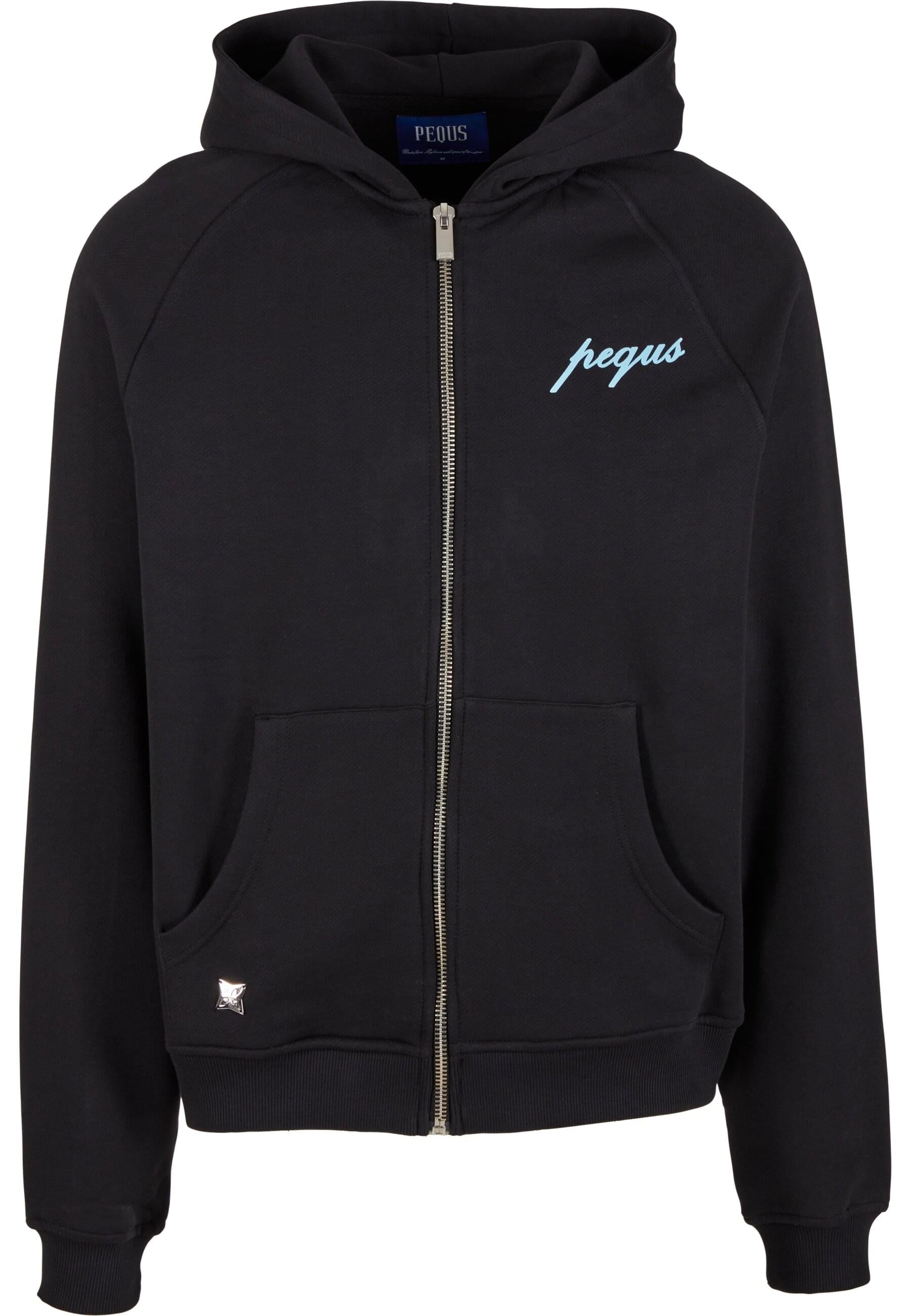 PEQUS Sweatjacke "PEQUS PEQUS A Paradise Beach Club Back Logo Zip-Hoodie" günstig online kaufen