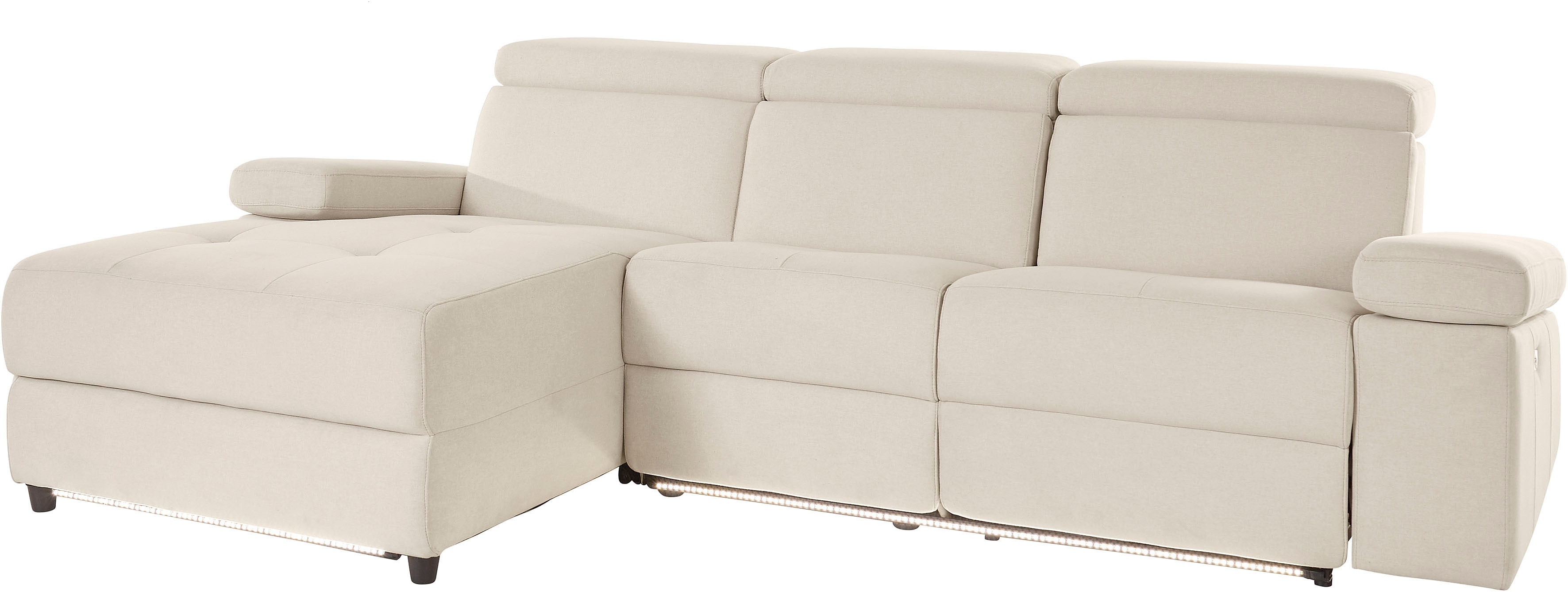 Thumbnail - Home affaire Ecksofa "Kilado, L-Form," mit Relaxfunktion, verstellbarer Armlehne, Kopfteilverstellung