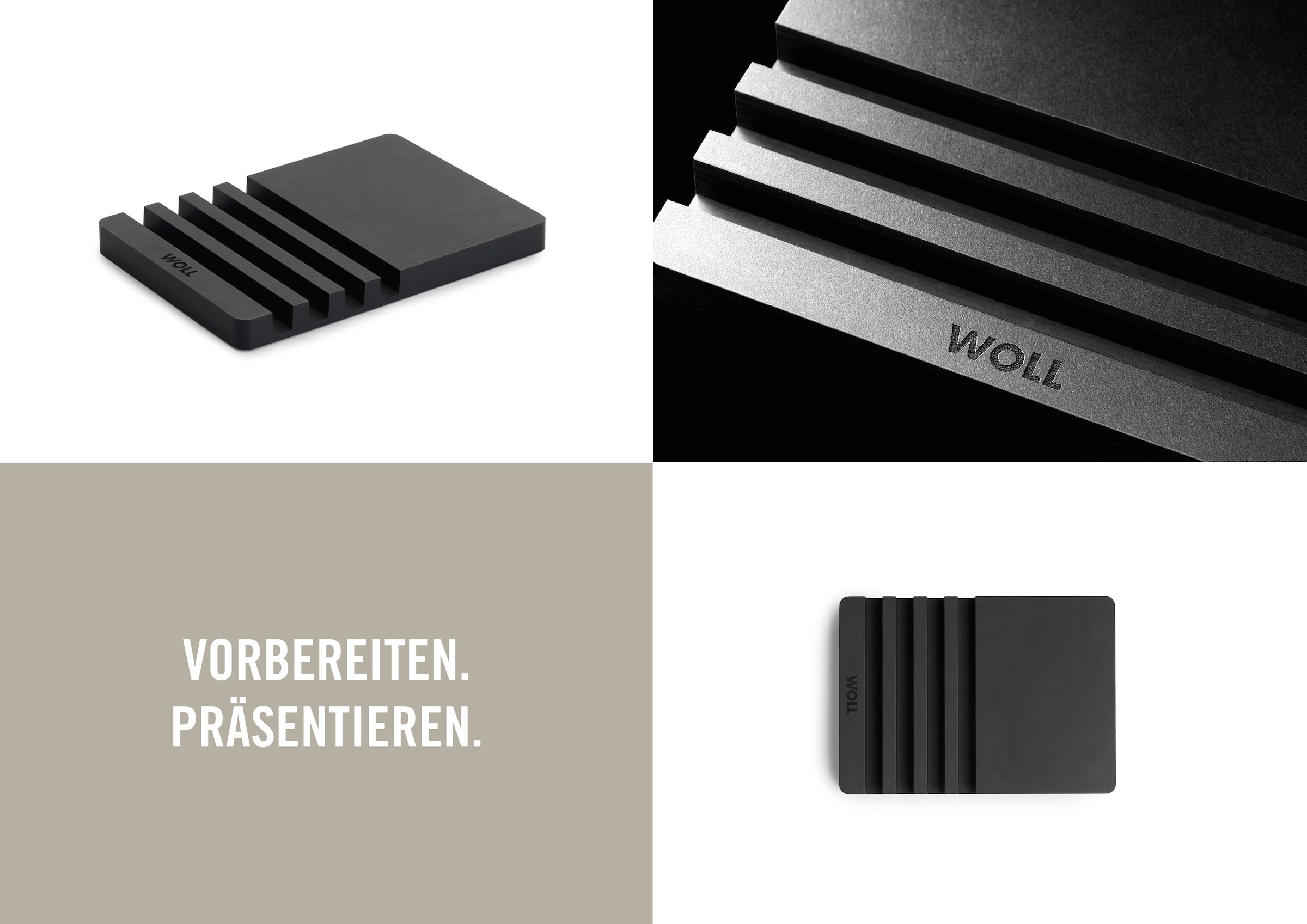 WOLL Zubehöraufbewahrungsständer »Cut & Serve«, (1 tlg.), aus FSC®-zertifiziertem Papierverbundstoff