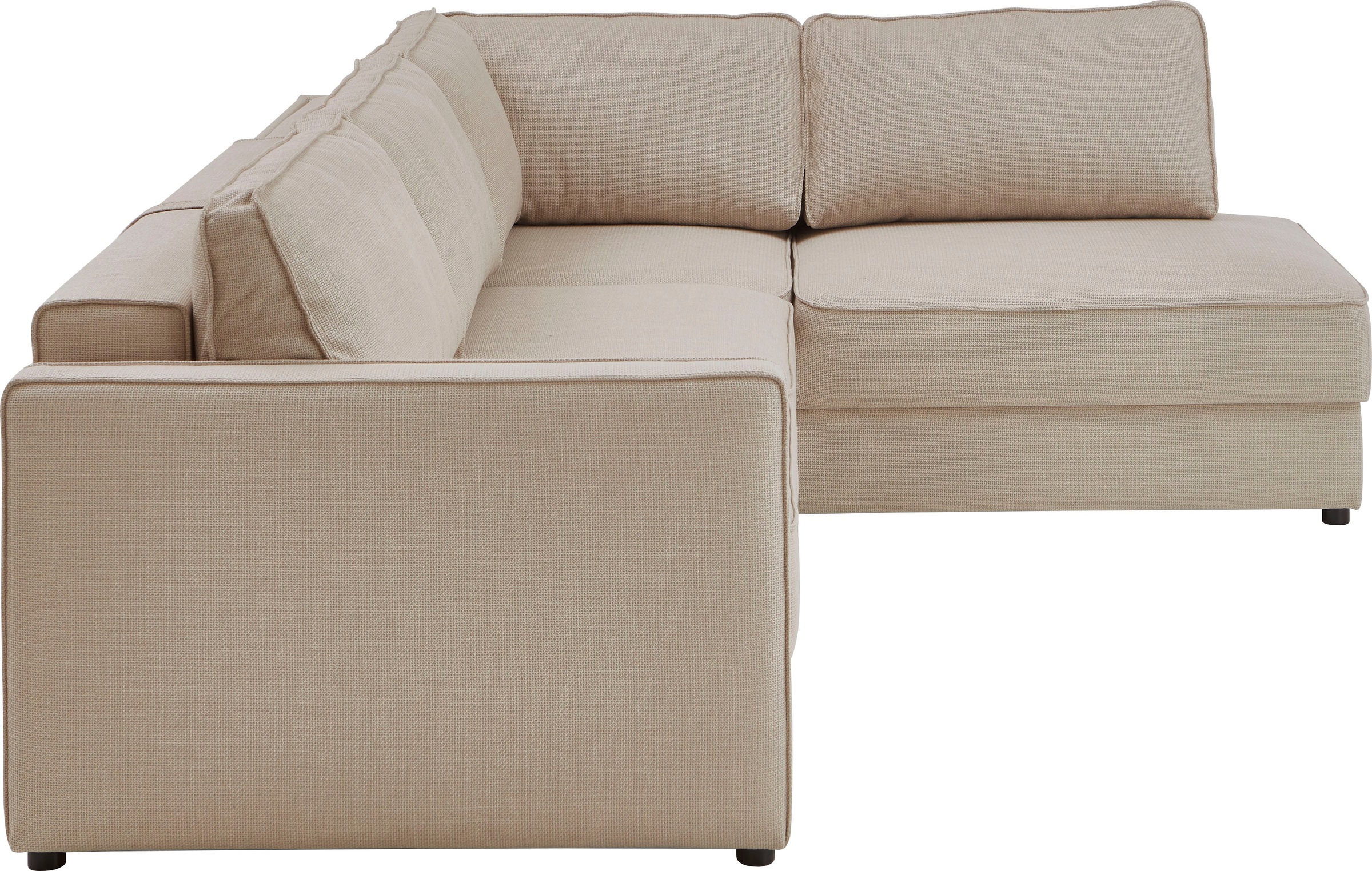 ATLANTIC home collection Schlafsofa »Chill«, Ecksofa mit Bettfunktion und Bettkasten