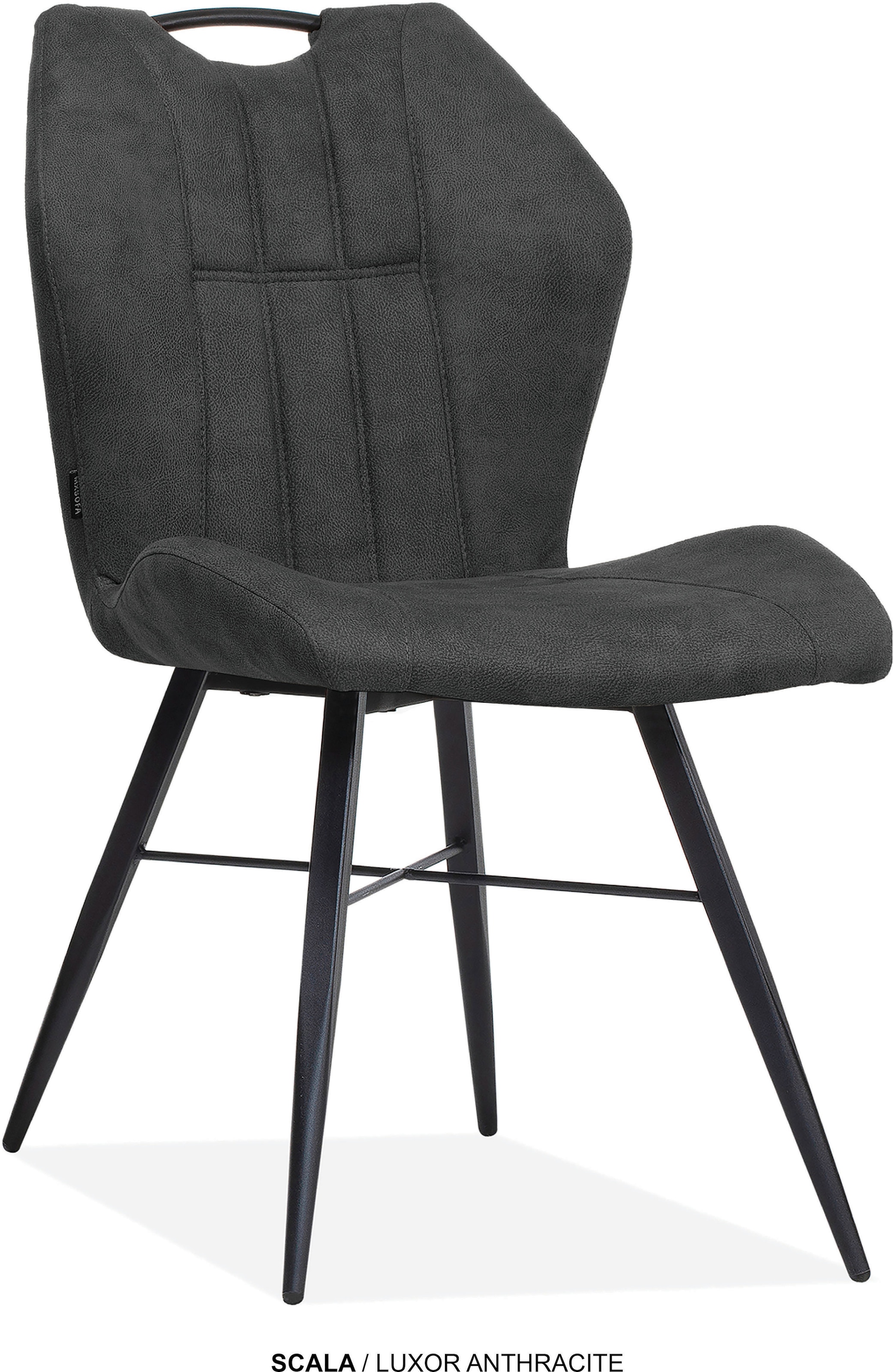 OMG Design "Scala" (Set) 2 Stk.Esszimmerstuhl, pflegeleichter Bezug