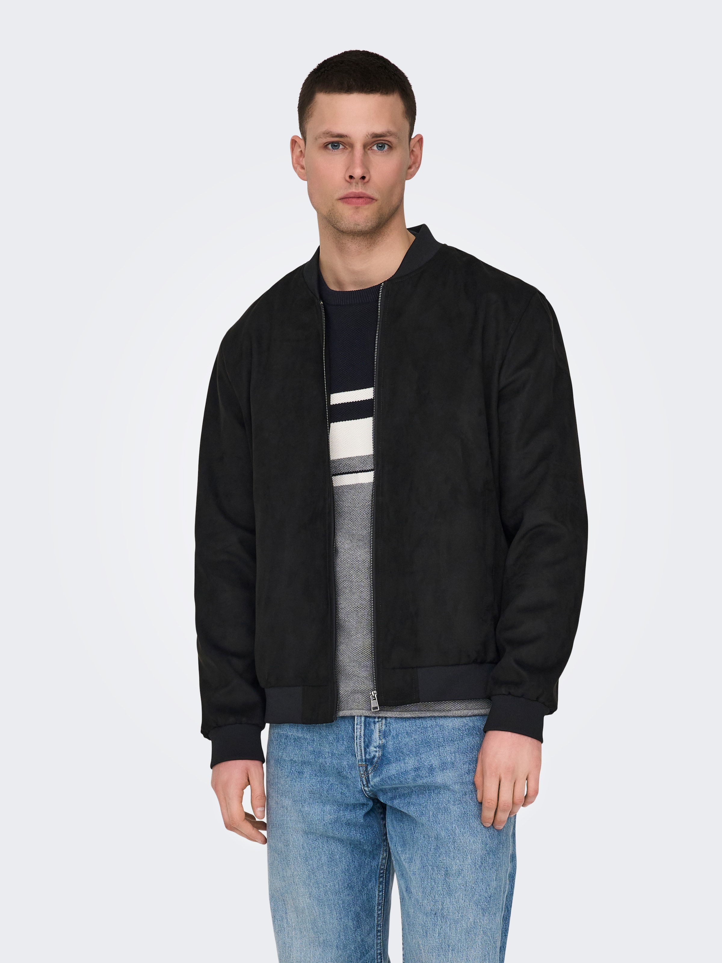 ONLY & SONS ONLY & SONS Bomberjacke »ONSLUCAS FAKE...