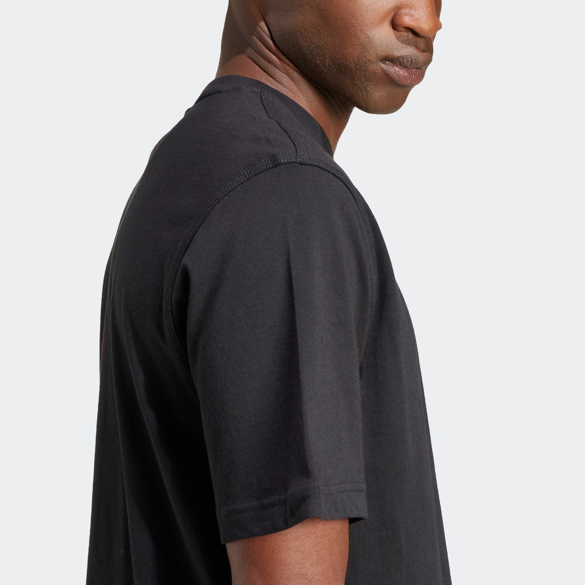 adidas Originals T-Shirt »TREFOIL ESS TEE«, drei Streifen Essentials Shirt mit Trefoil Logo