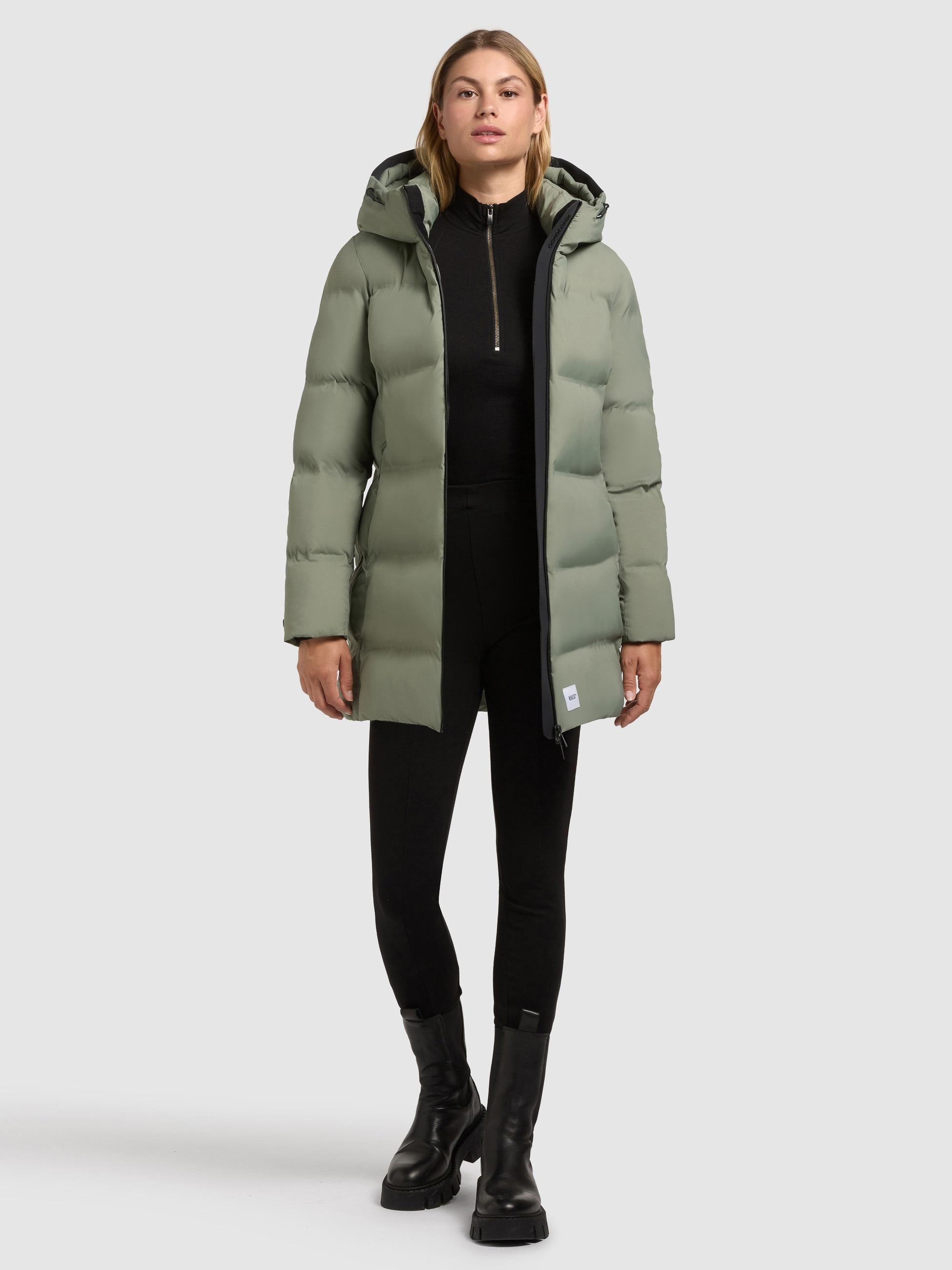 khujo Steppjacke »TANARE3«, mit Kapuze
