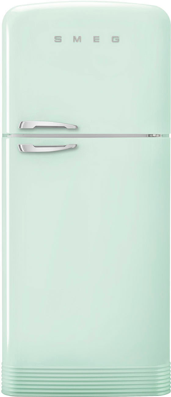 Smeg Right Hand Hinge FAB50RPG5 80/20 Frost Free Fridge Freezer - Pastel Green - E Rated