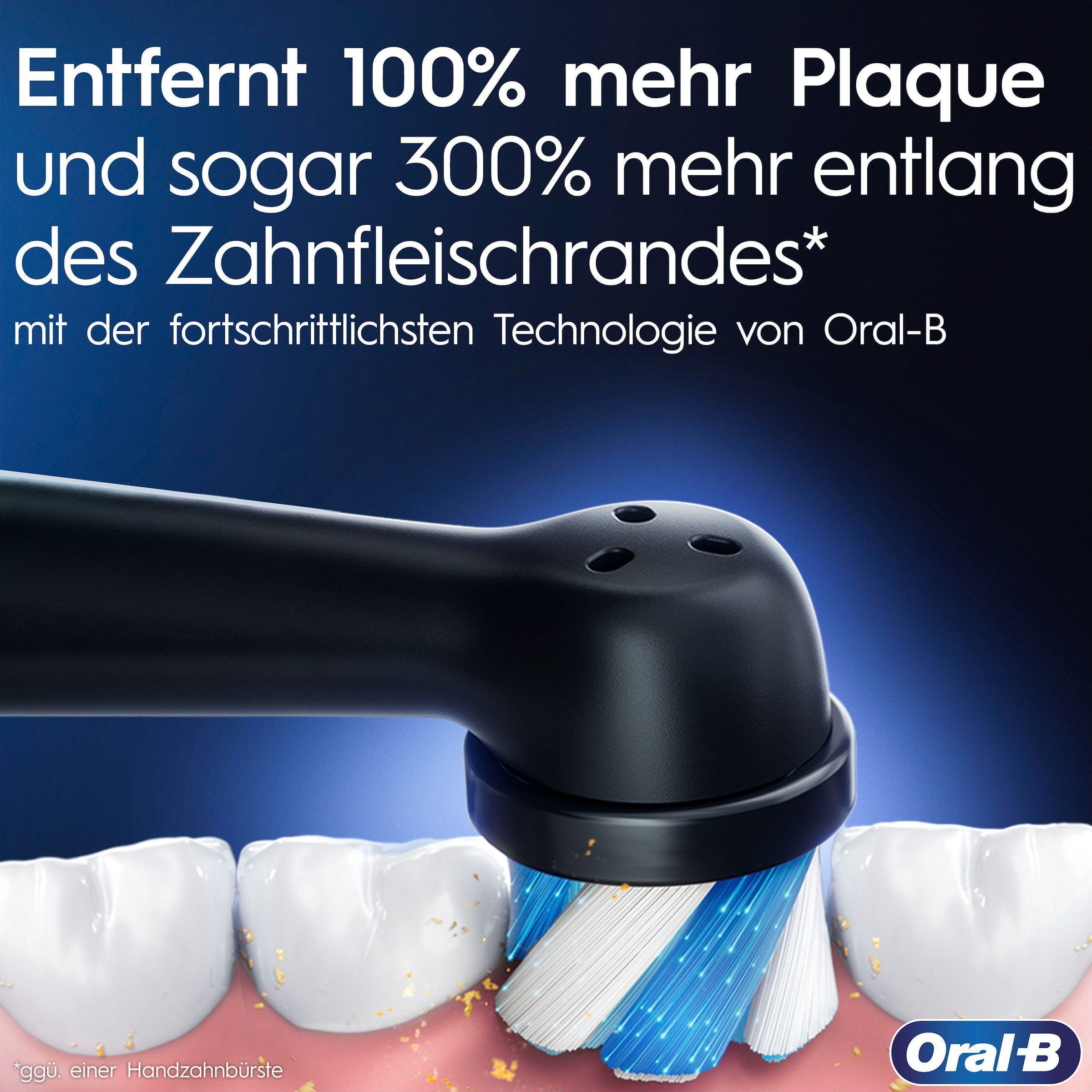 Oral-B Elektrische Zahnbürste »iO 9 Luxe Edition«, 1 St. Aufsteckbürsten, mit Magnet-Technologie, 7 Putzmodi, Farbdisplay & Lade-Reiseetui